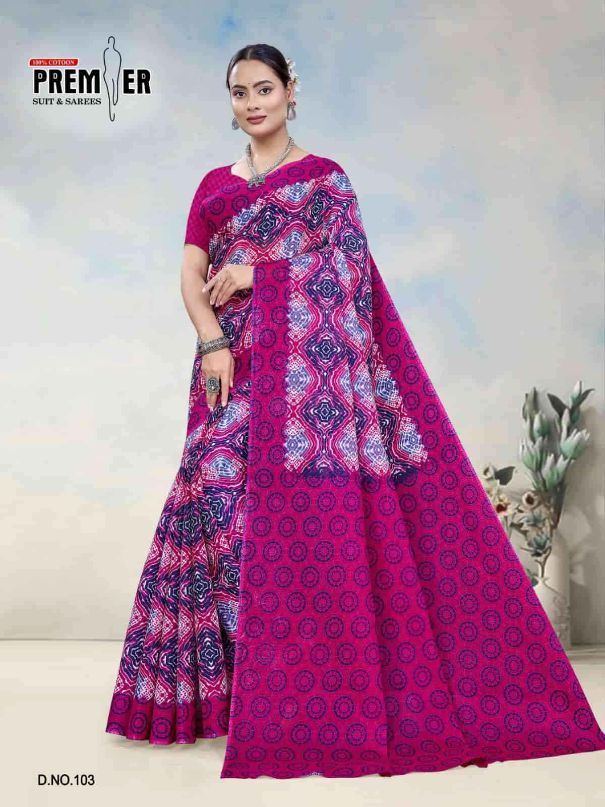 Premier South Malai Vol 3 Heavy Cotton Printed Saree ( 20 Pcs Catalog )
