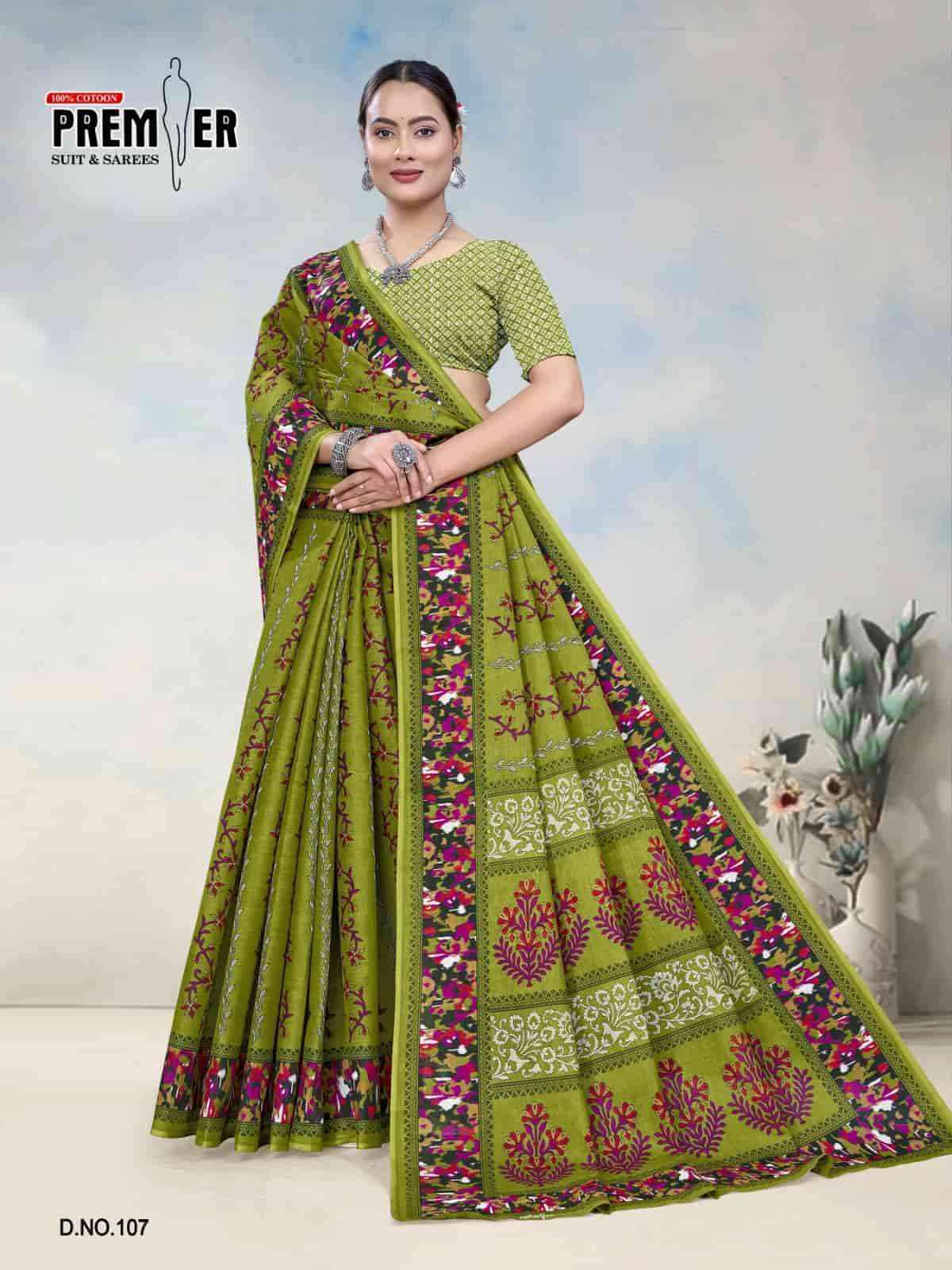 Premier South Malai Vol 3 Heavy Cotton Printed Saree ( 20 Pcs Catalog )
