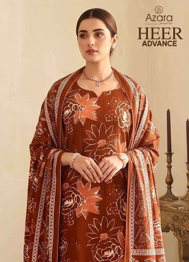 Radhika Azara Heer Advance Fancy Cotton Dress Material _ Wholesale Factory Rate ( 4 Pcs Catalog )