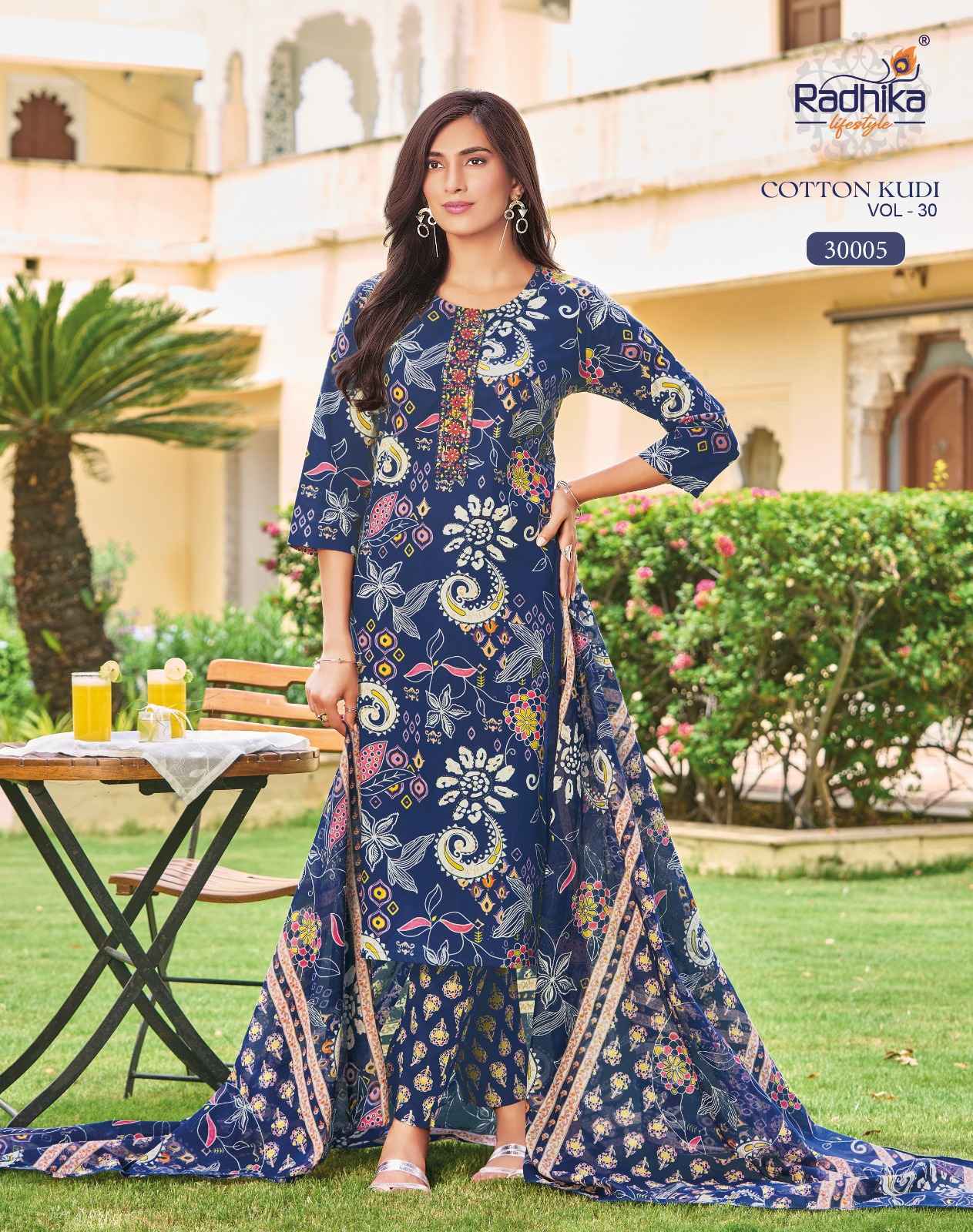 Radhika Lifestyle Cotton Kudi Vol 30 - Cotton Kurti Combo ( 8 pcs Catalogue )