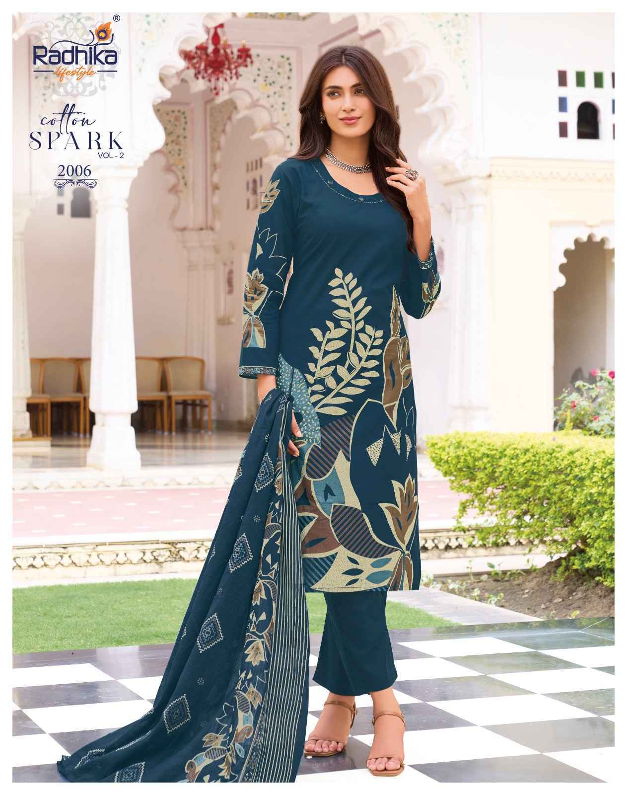 Radhika Lifestyle Cotton Spark Vol 2 | factory direct wholesale clothing india online ( 8pcs Catalogue )