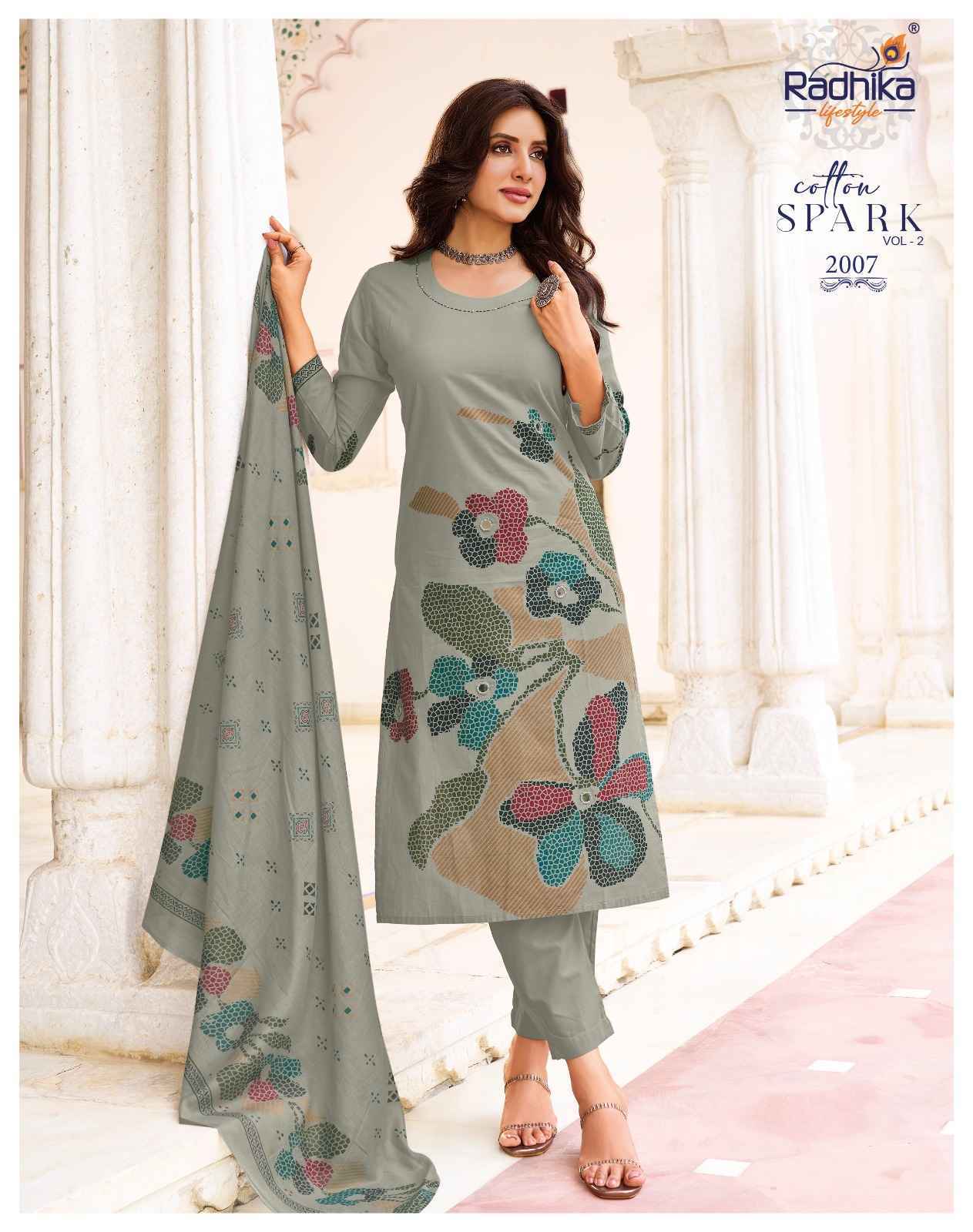 Radhika Lifestyle Cotton Spark Vol 2 | factory direct wholesale clothing india online ( 8pcs Catalogue )