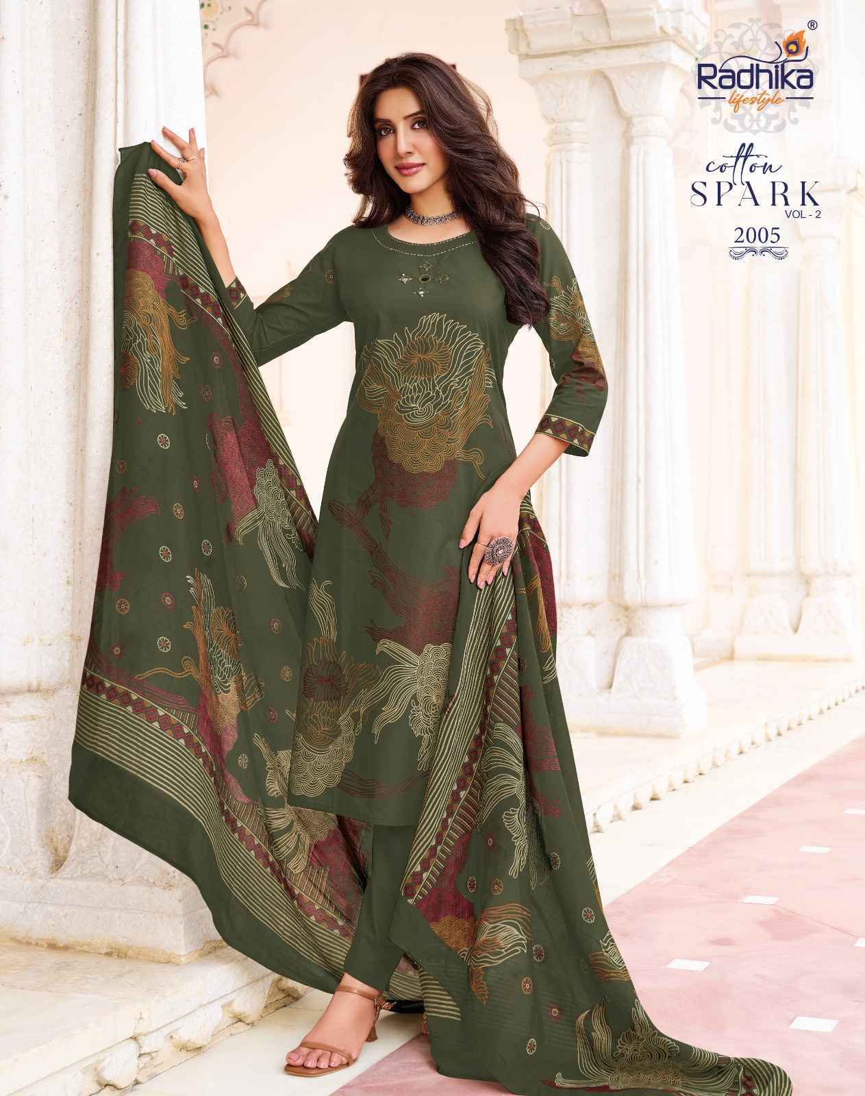 Radhika Lifestyle Cotton Spark Vol 2 | factory direct wholesale clothing india online ( 8pcs Catalogue )