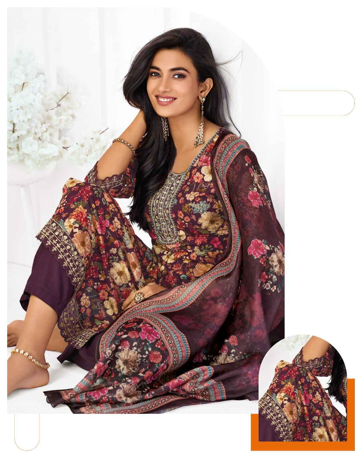 Radhika Lifestyle Rivazo Vol 5 Reyon Readymade Suits | factory direct wholesale clothing india online ( 8 pcs Catalogue )