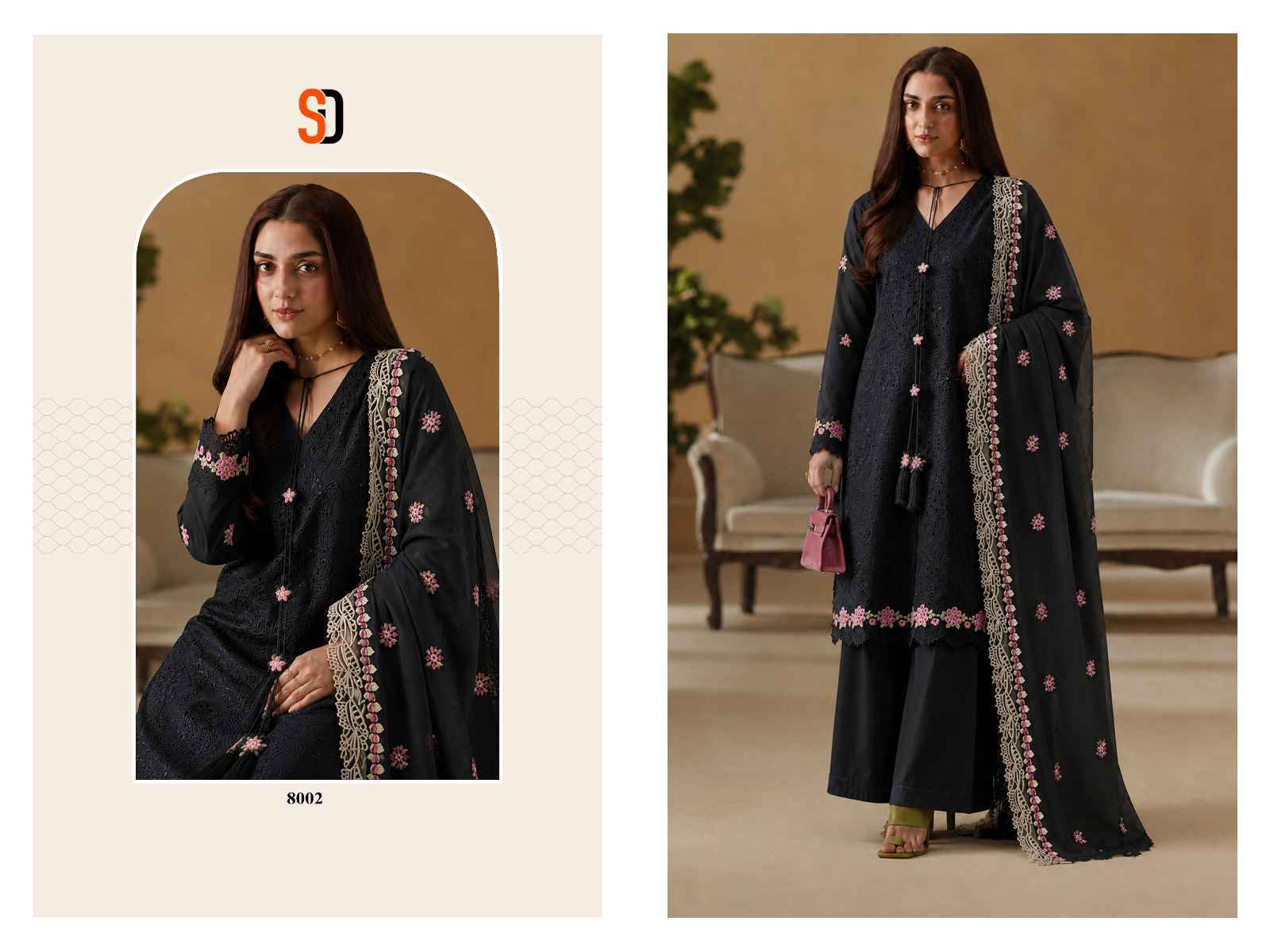Shraddha Designer Elaf Premium Vol 1 - Cotton Dress Material - Surat Textile Market ( 6 pcs Catalog )