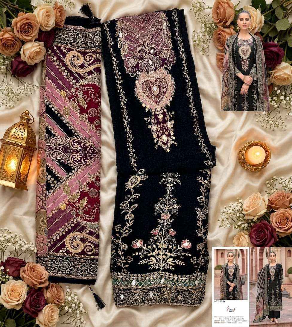 Shree Fabs Kt 398 Abcd Designer Muslin Pakistani Suit Wholesale Price ( 4 Pcs Catalog )