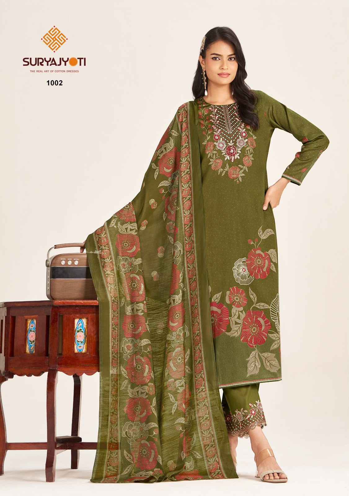 Suryajyoti Kin Kini Vol 1 Jam Satin Dress Material _ Wholesale Factory Rate ( 6 Pcs Catalog )
