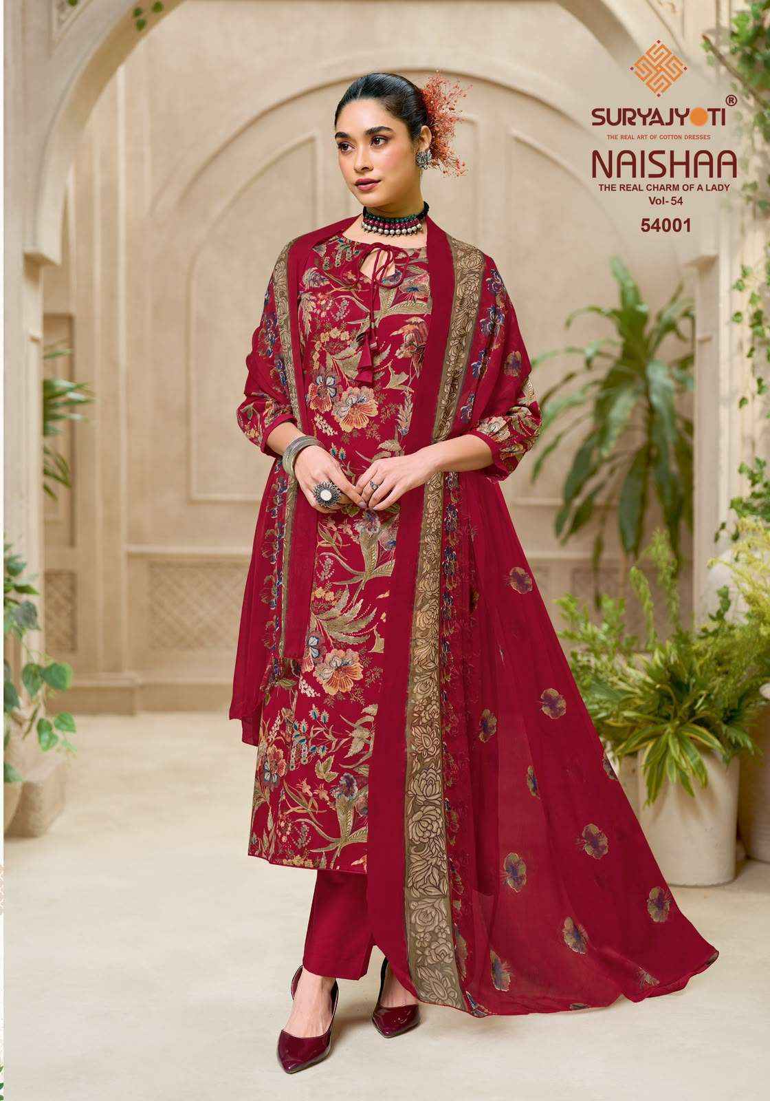 Suryajyoti Naishaa Vol 54 Wholesale | factory direct wholesale clothing india price