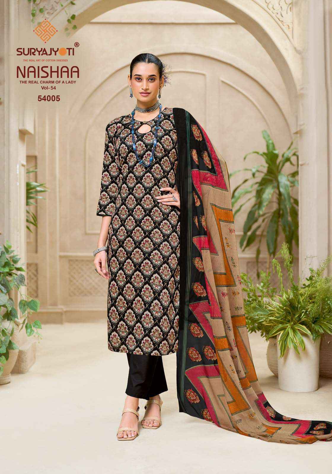 Suryajyoti Naishaa Vol 54 Wholesale | factory direct wholesale clothing india price