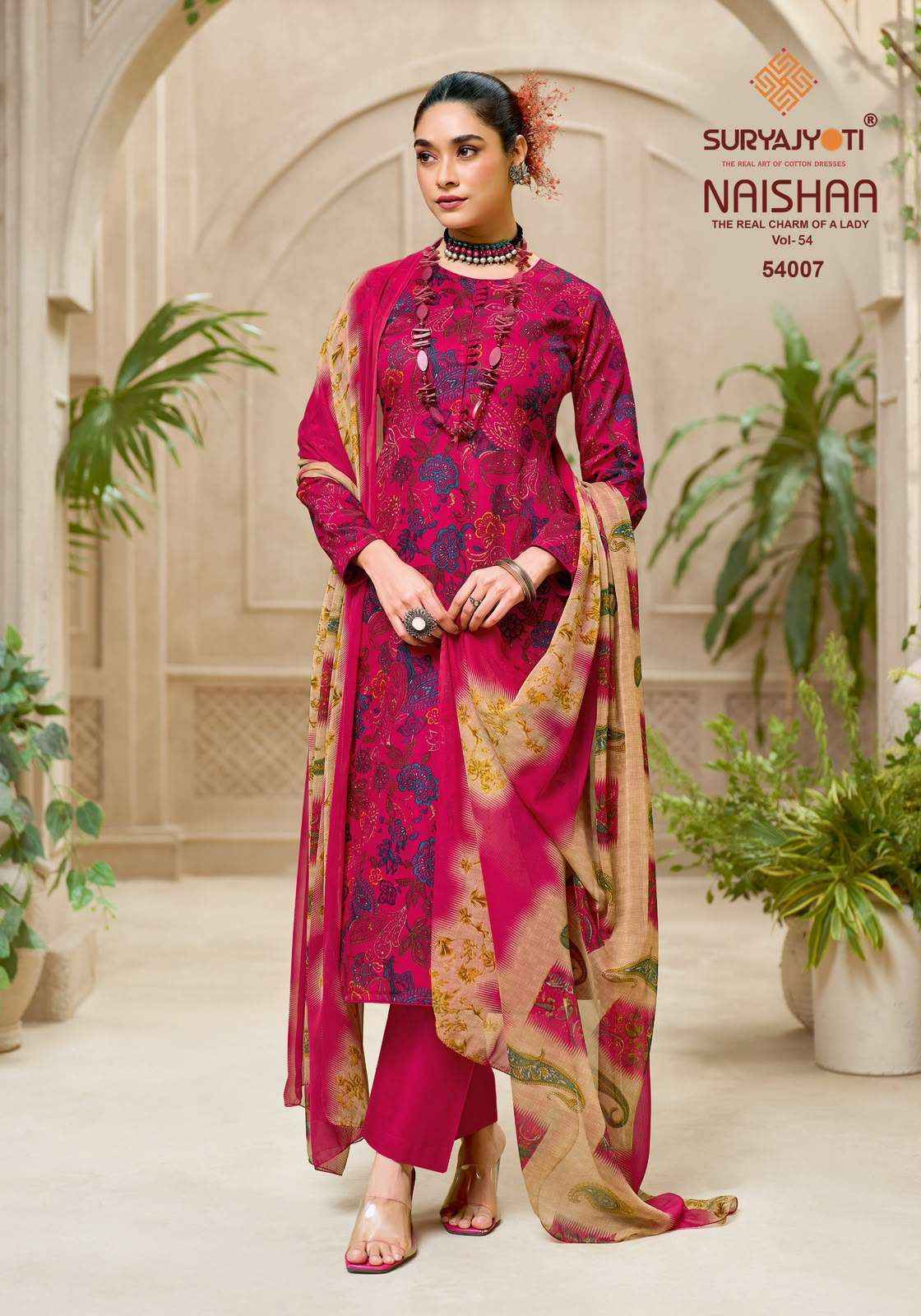 Suryajyoti Naishaa Vol 54 Wholesale | factory direct wholesale clothing india price