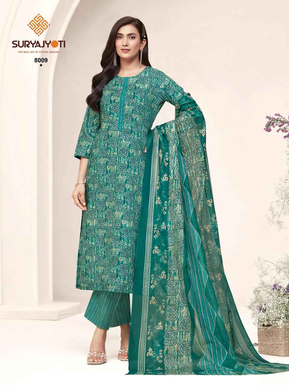 Suryajyoti Poshak Vol 8 - Wholesale Readymade Suits (10 pcs Catalog )