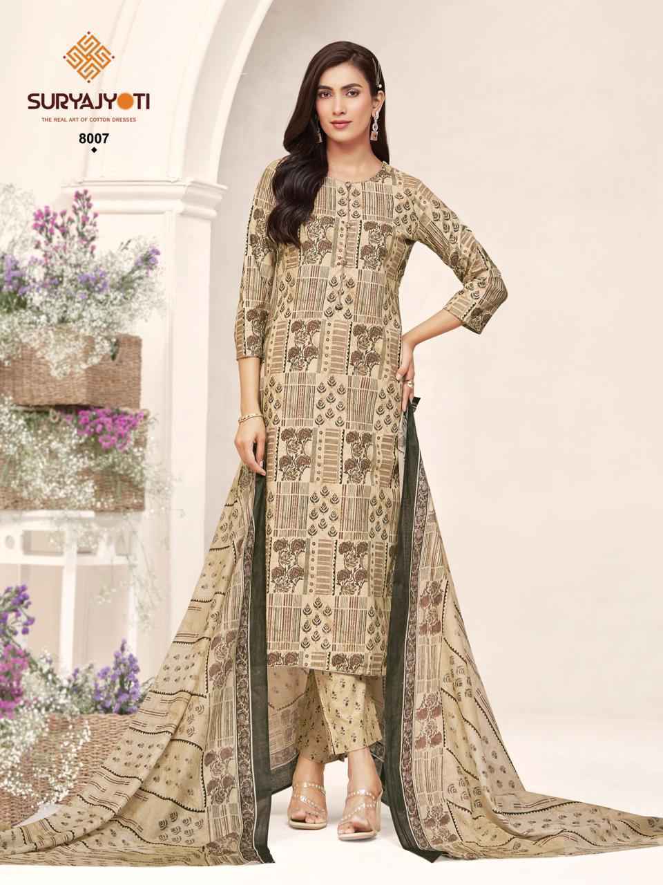 Suryajyoti Poshak Vol 8 - Wholesale Readymade Suits (10 pcs Catalog )