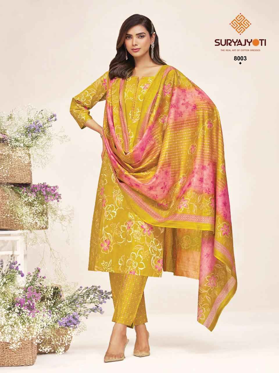 Suryajyoti Poshak Vol 8 - Wholesale Readymade Suits (10 pcs Catalog )