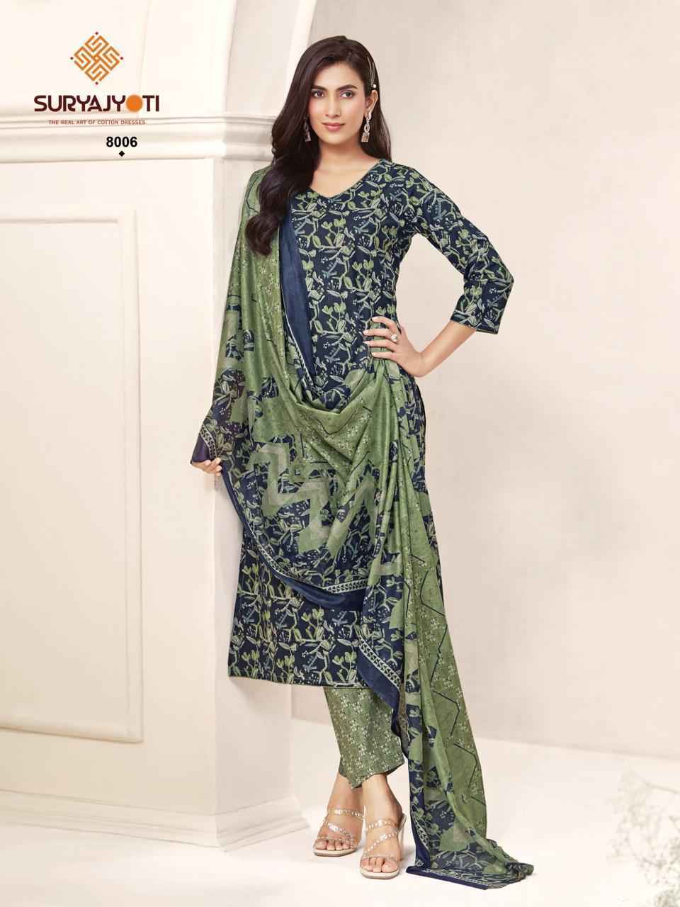 Suryajyoti Poshak Vol 8 - Wholesale Readymade Suits (10 pcs Catalog )