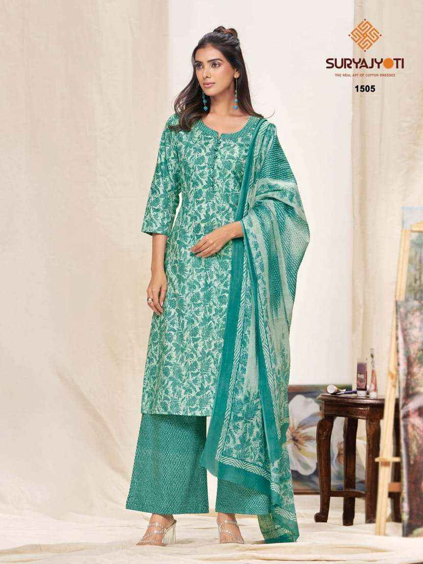 Suryajyoti Preyasi Vol 15 Cotton Suits Wholesale Price | Wholesale Factory