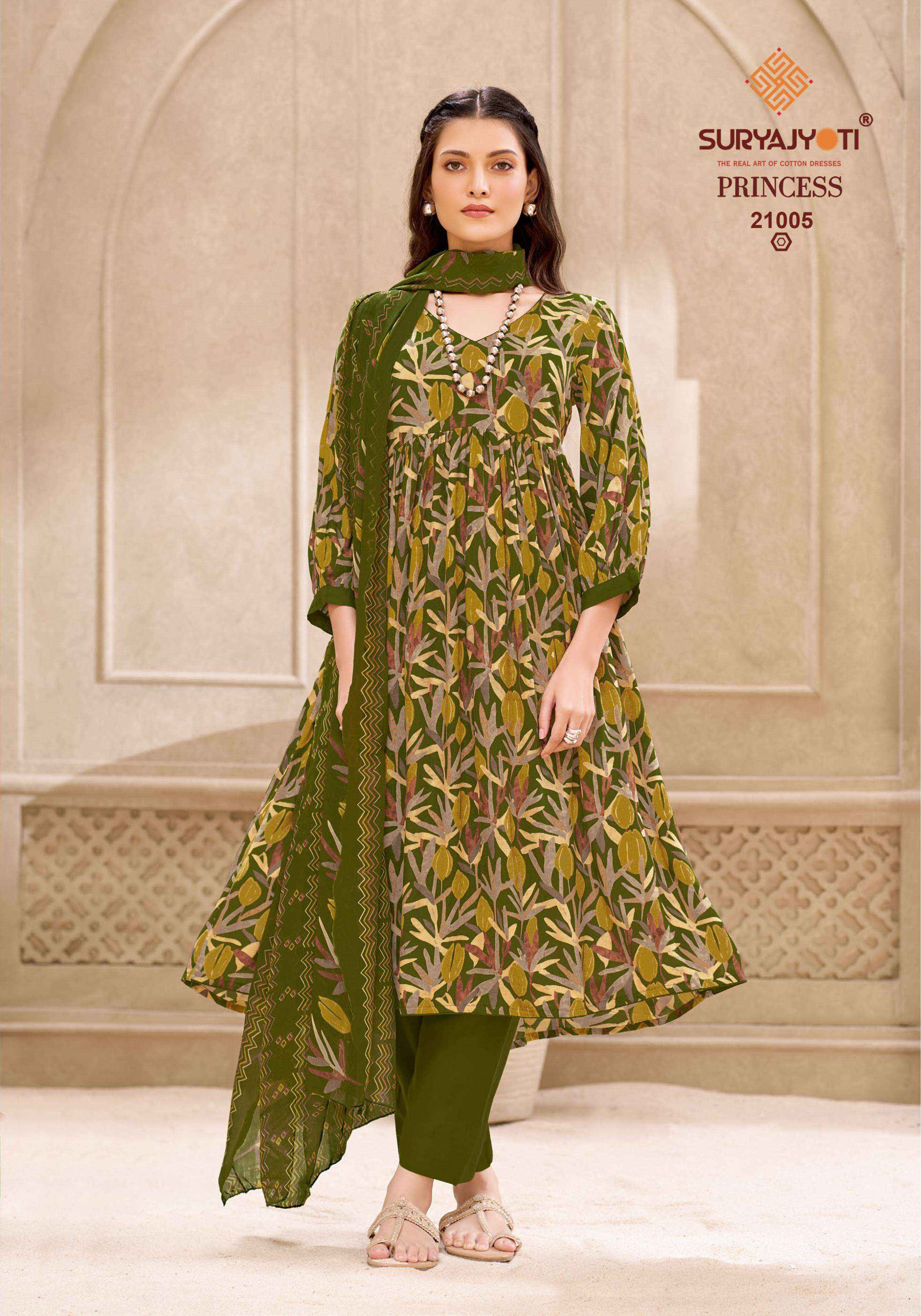 Suryajyoti Princess Vol 21 - Wholesale Rayon Dress Material ( 10 pcs Catalog )