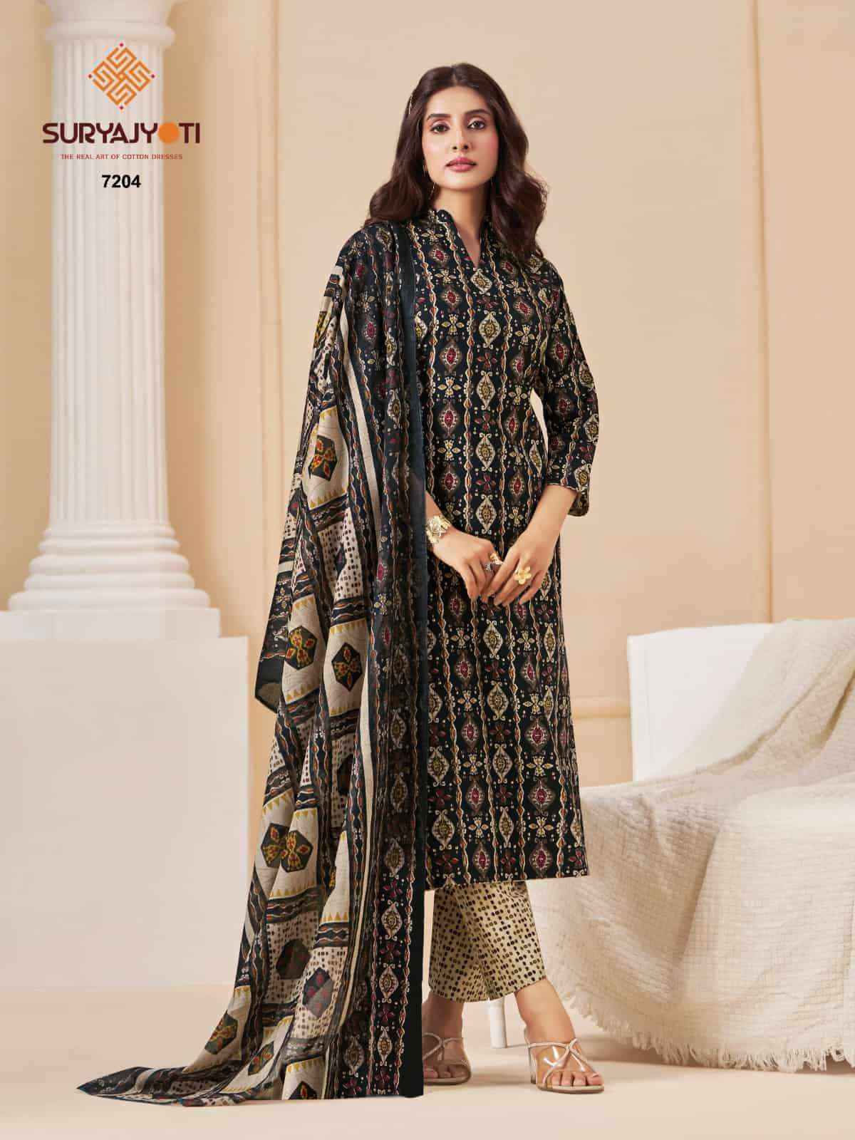 Suryajyoti Trendy Cotton Vol 72 Premium Cotton 3 Piece Pair Set _ Wholesale Factory Rate ( 20 Pcs Catalog )