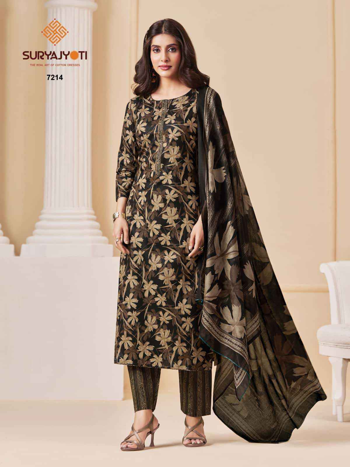 Suryajyoti Trendy Cotton Vol 72 - Wholesale Readymade Suits ( 20 Pcs Catalog )