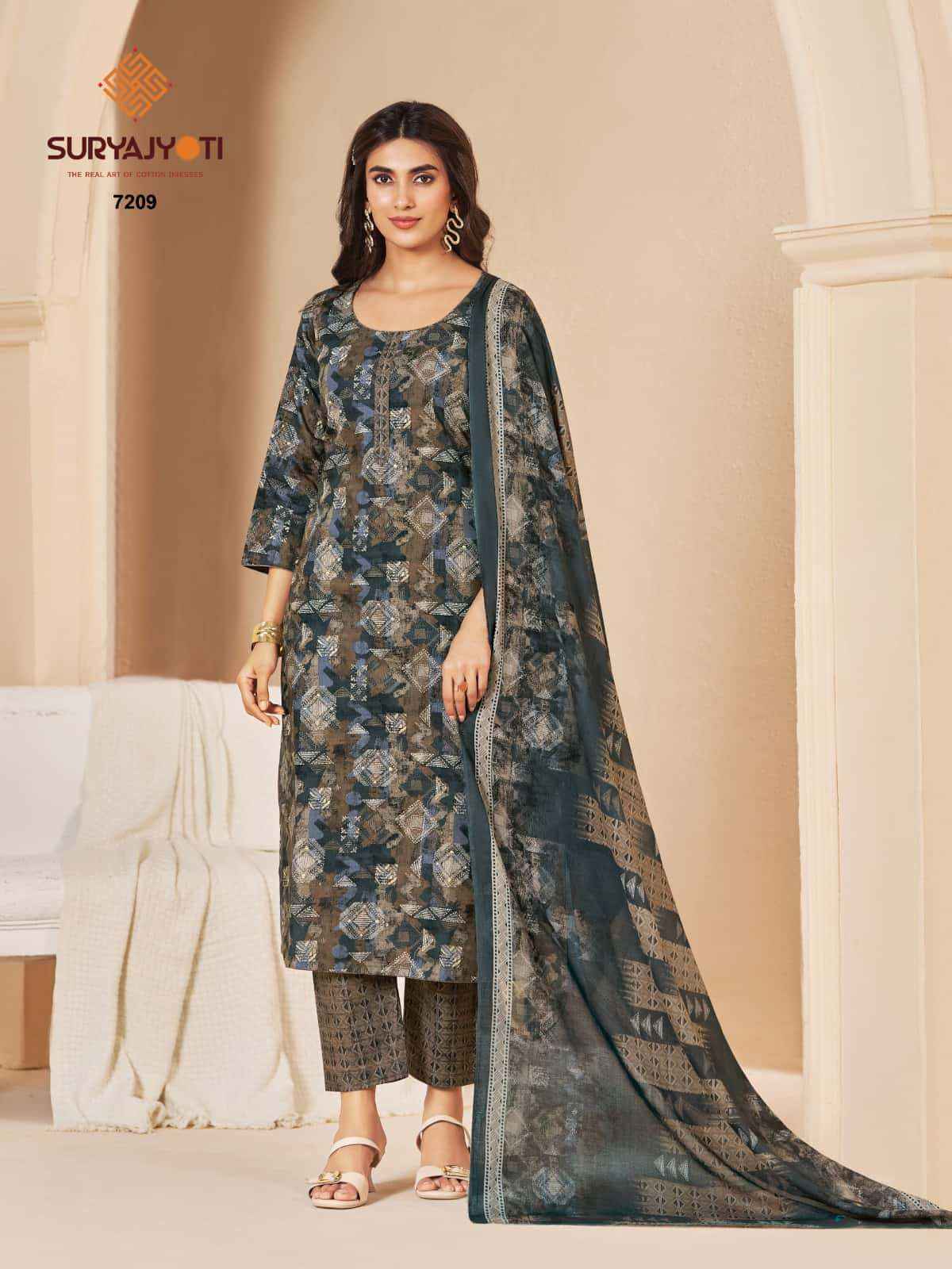 Suryajyoti Trendy Cotton Vol 72 - Wholesale Readymade Suits ( 20 Pcs Catalog )
