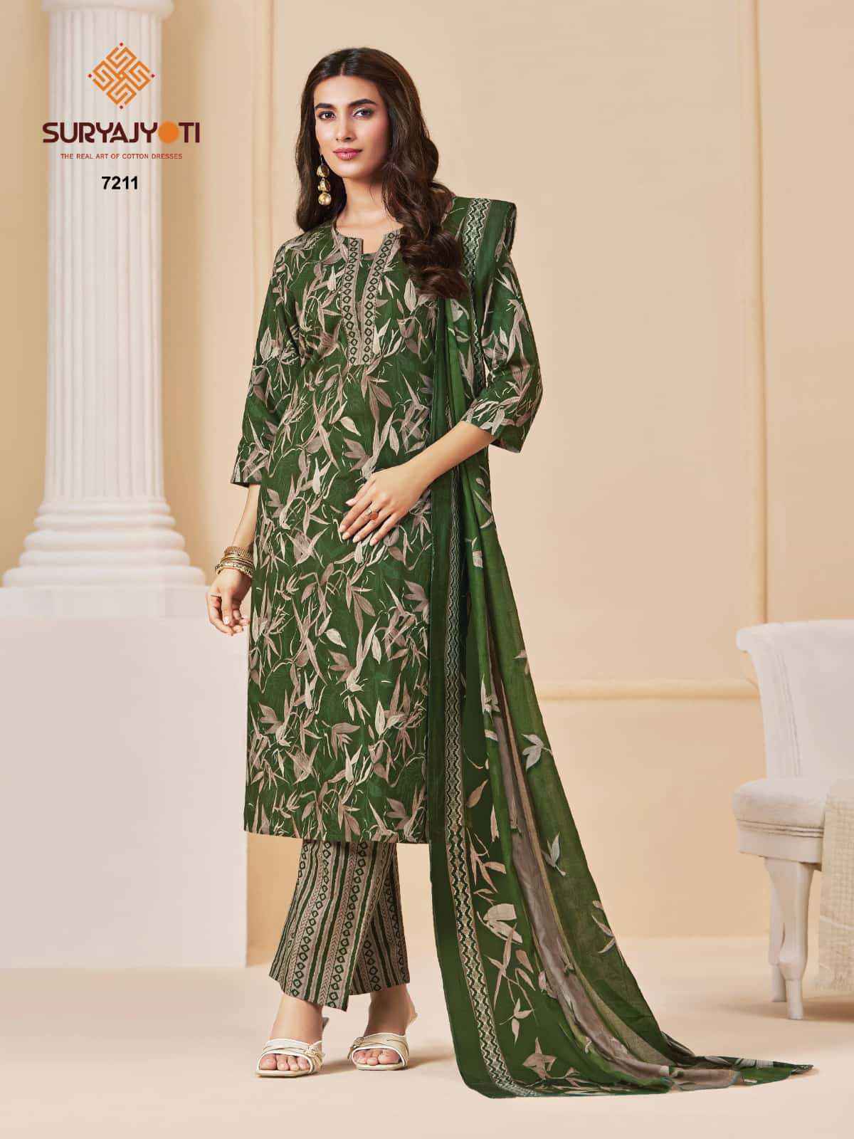 Suryajyoti Trendy Cotton Vol 72 - Wholesale Readymade Suits ( 20 Pcs Catalog )