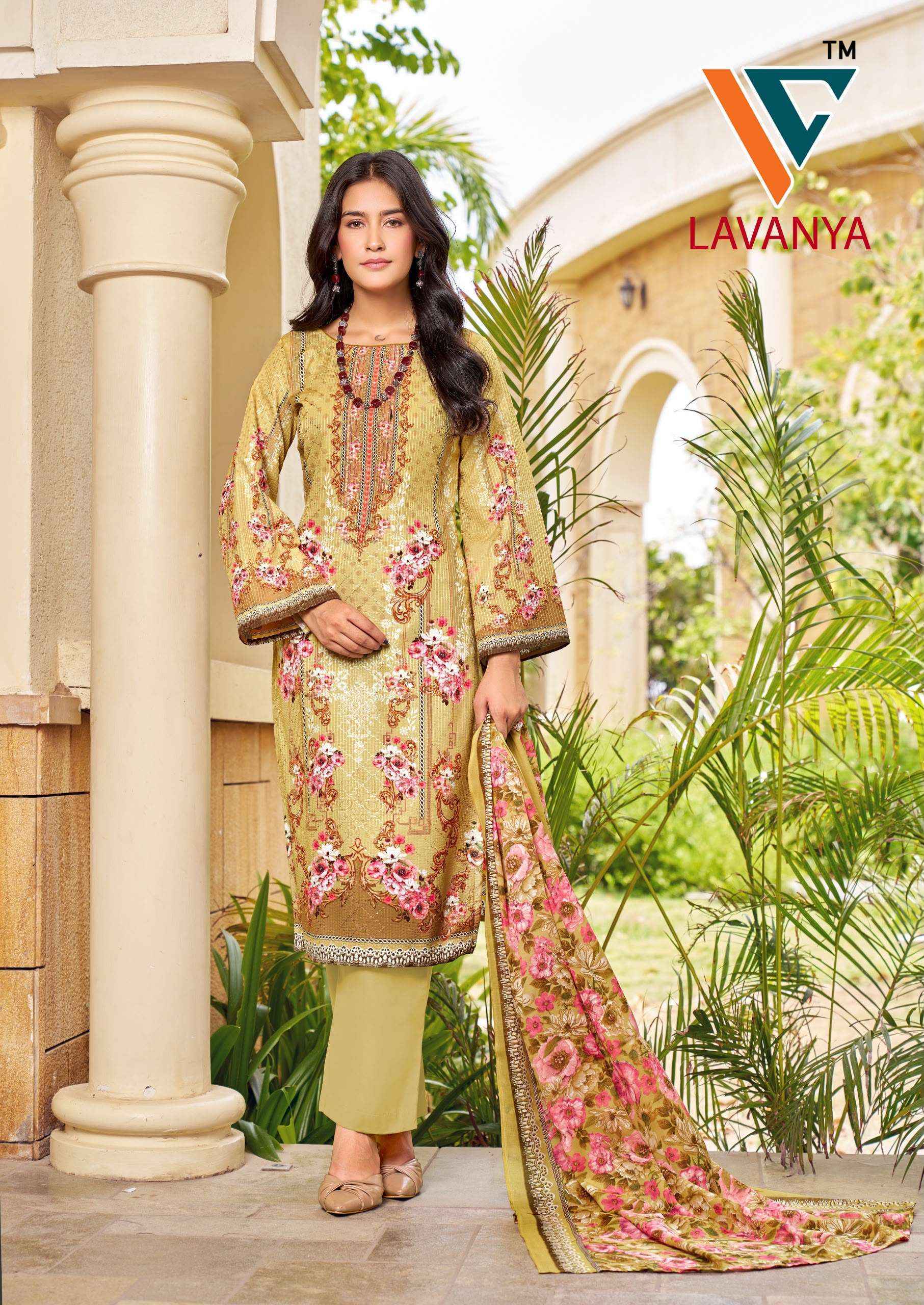 Vandana Creation Lavanya Vol 1 | Surat Wholesale Market ( 8 Pcs Catalogue )