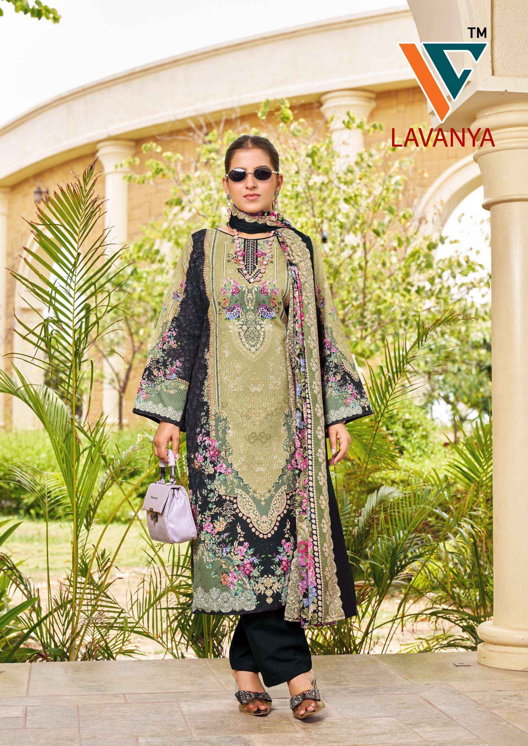 Vandana Creation Lavanya Vol 1 | Surat Wholesale Market ( 8 Pcs Catalogue )