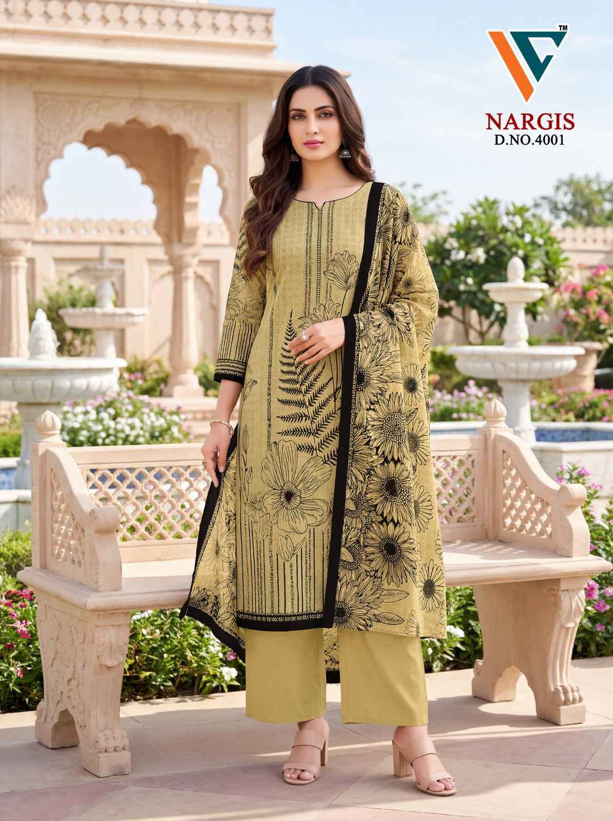 Vandana Creation Nargis Vol 4 Cotton Dress Material 8 pcs Catalogue