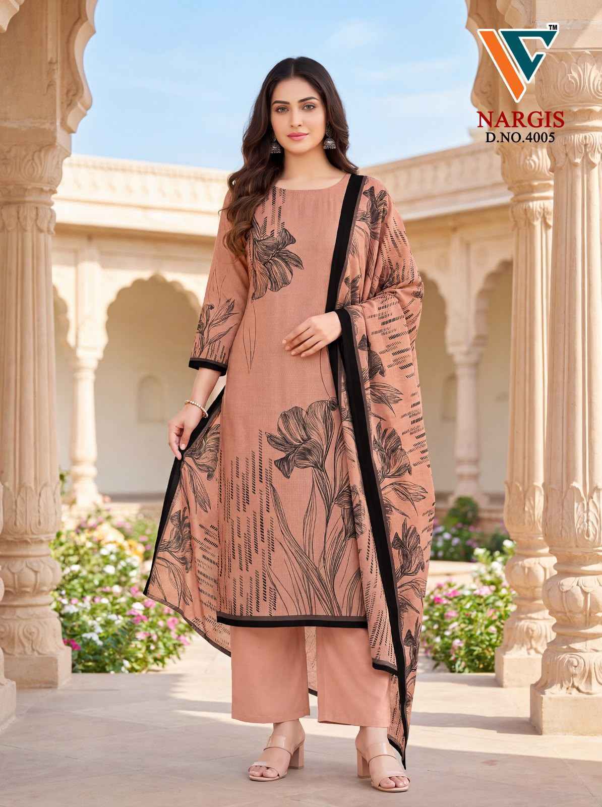Vandana Creation Nargis Vol 4 Cotton Dress Material 8 pcs Catalogue