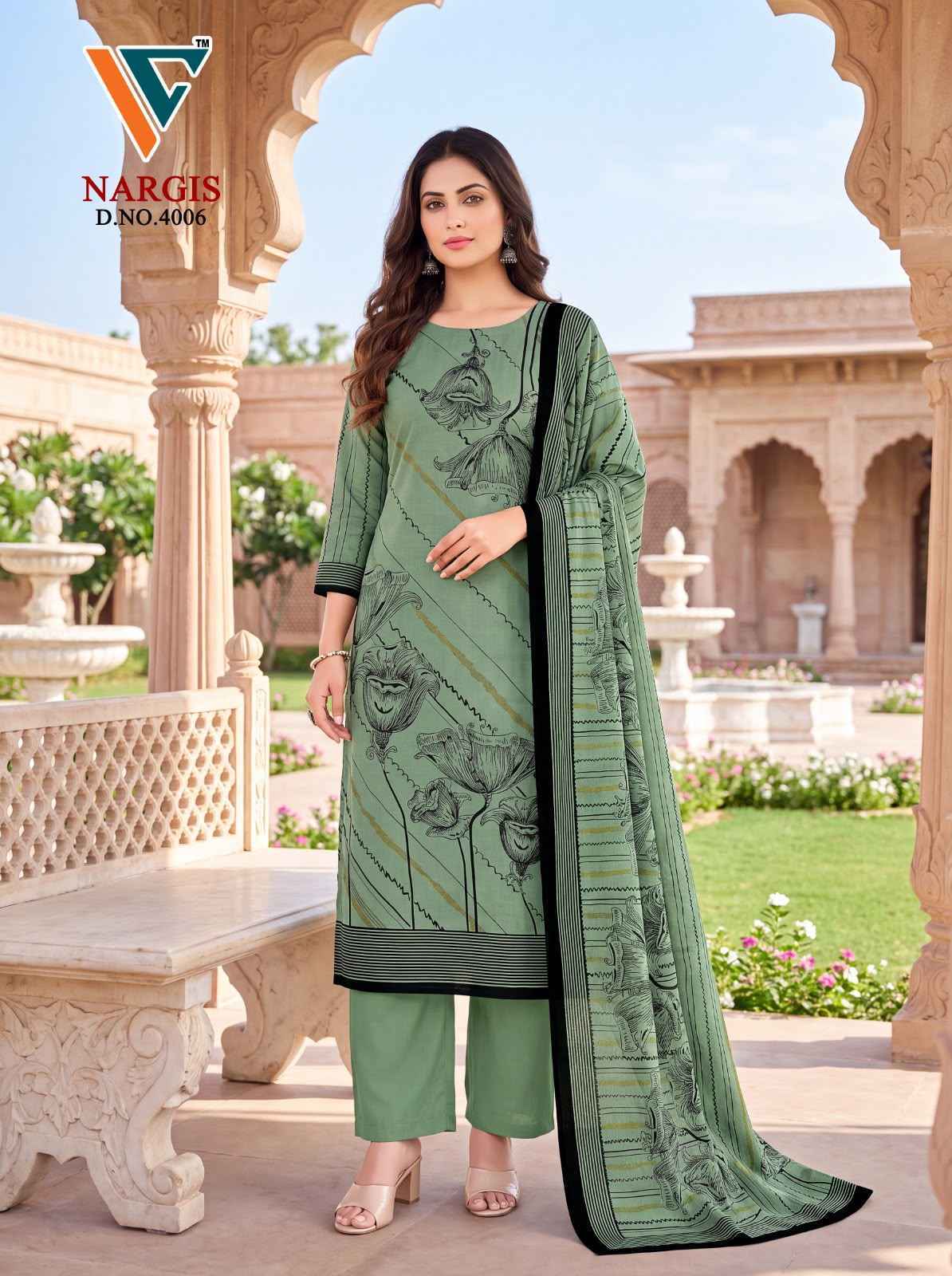 Vandana Creation Nargis Vol 4 Cotton Dress Material 8 pcs Catalogue