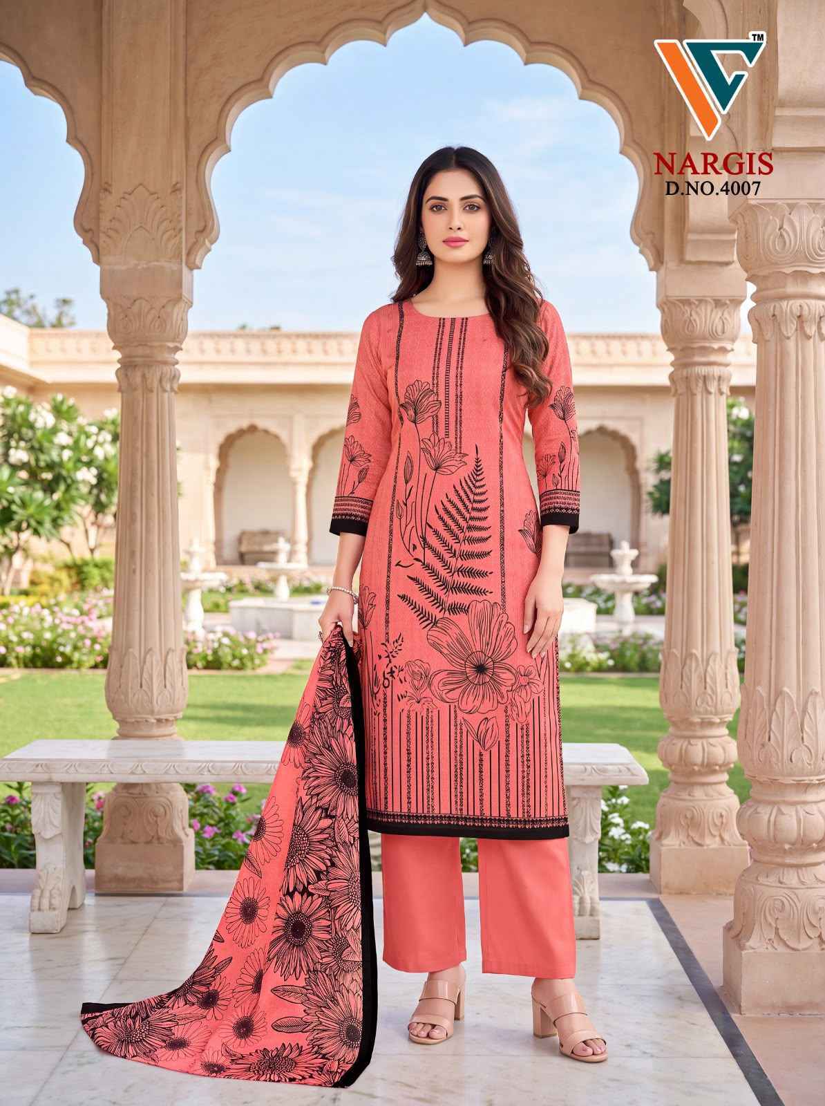 Vandana Creation Nargis Vol 4 Cotton Dress Material 8 pcs Catalogue