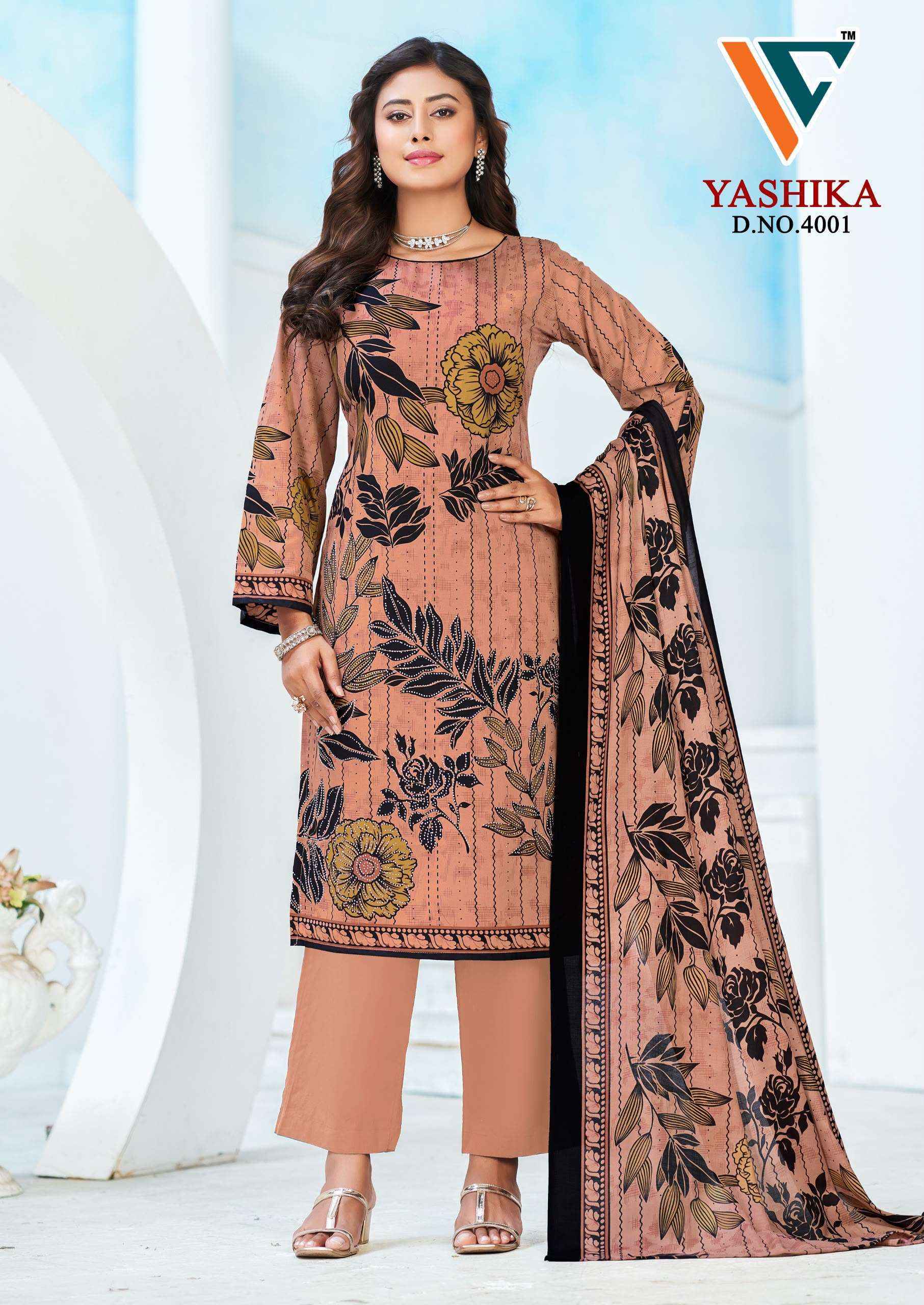 Vandana Creation Yashika Vol 4 Cotton Dress Material _ Wholesale Factory Rate ( 8 Pcs Catalog )