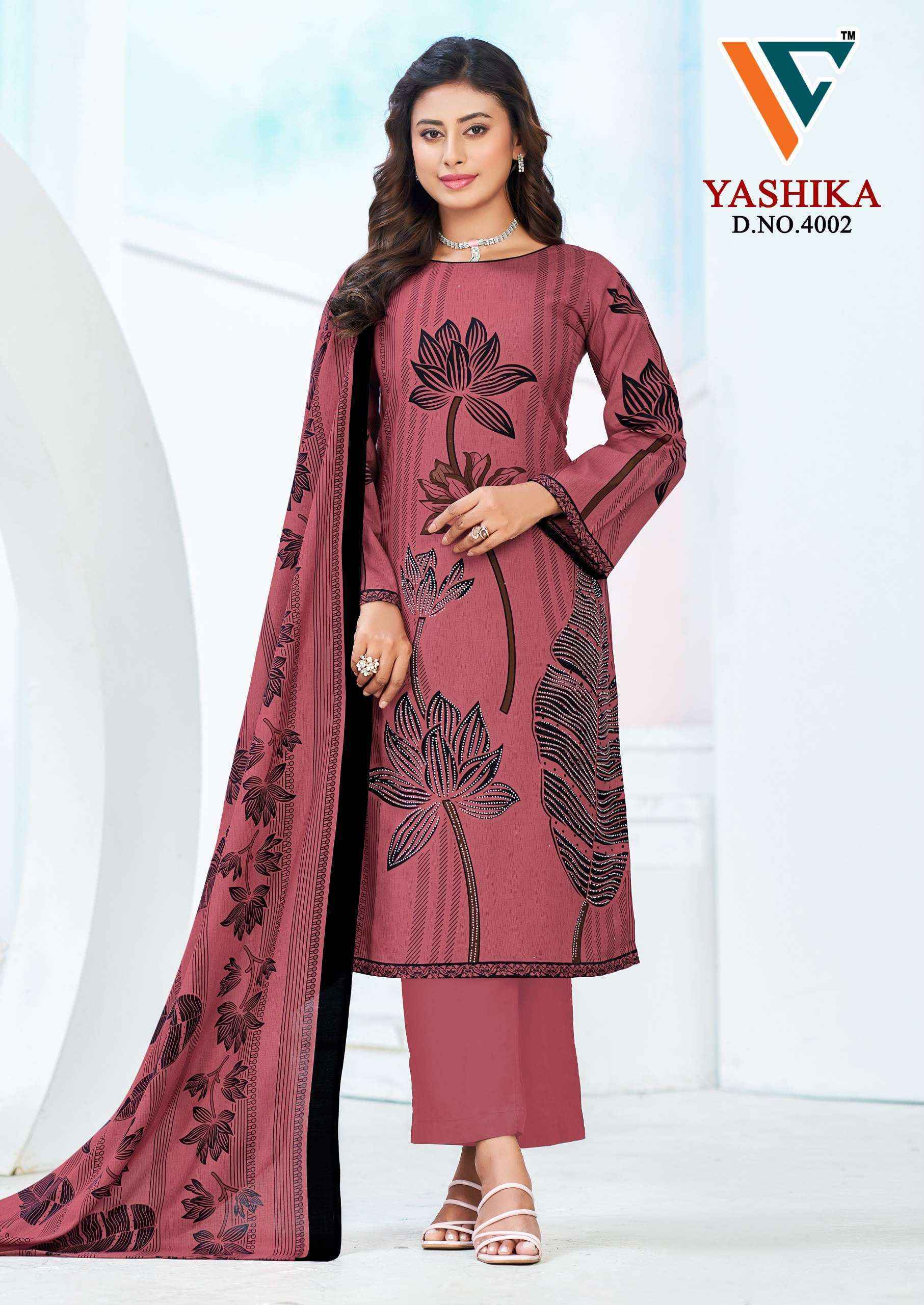 Vandana Creation Yashika Vol 4 Cotton Dress Material _ Wholesale Factory Rate ( 8 Pcs Catalog )