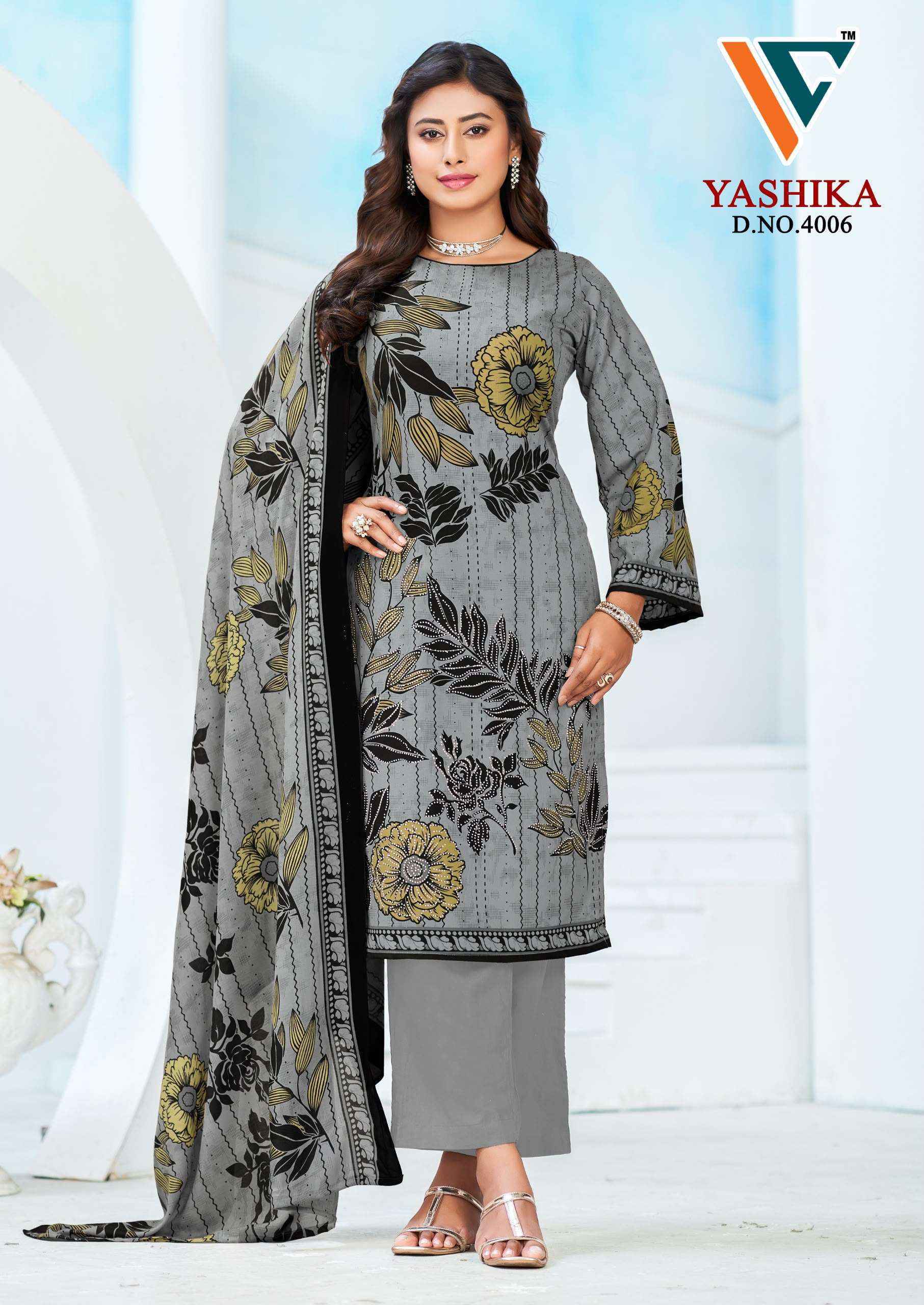 Vandana Creation Yashika Vol 4 Cotton Dress Material _ Wholesale Factory Rate ( 8 Pcs Catalog )