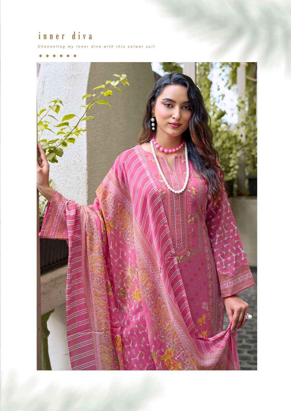 Vandana Fashion Karachi King Vol 44 Cotton Printed Dress Material _ Wholesale Factory Rate ( 8 Pcs Catalog )