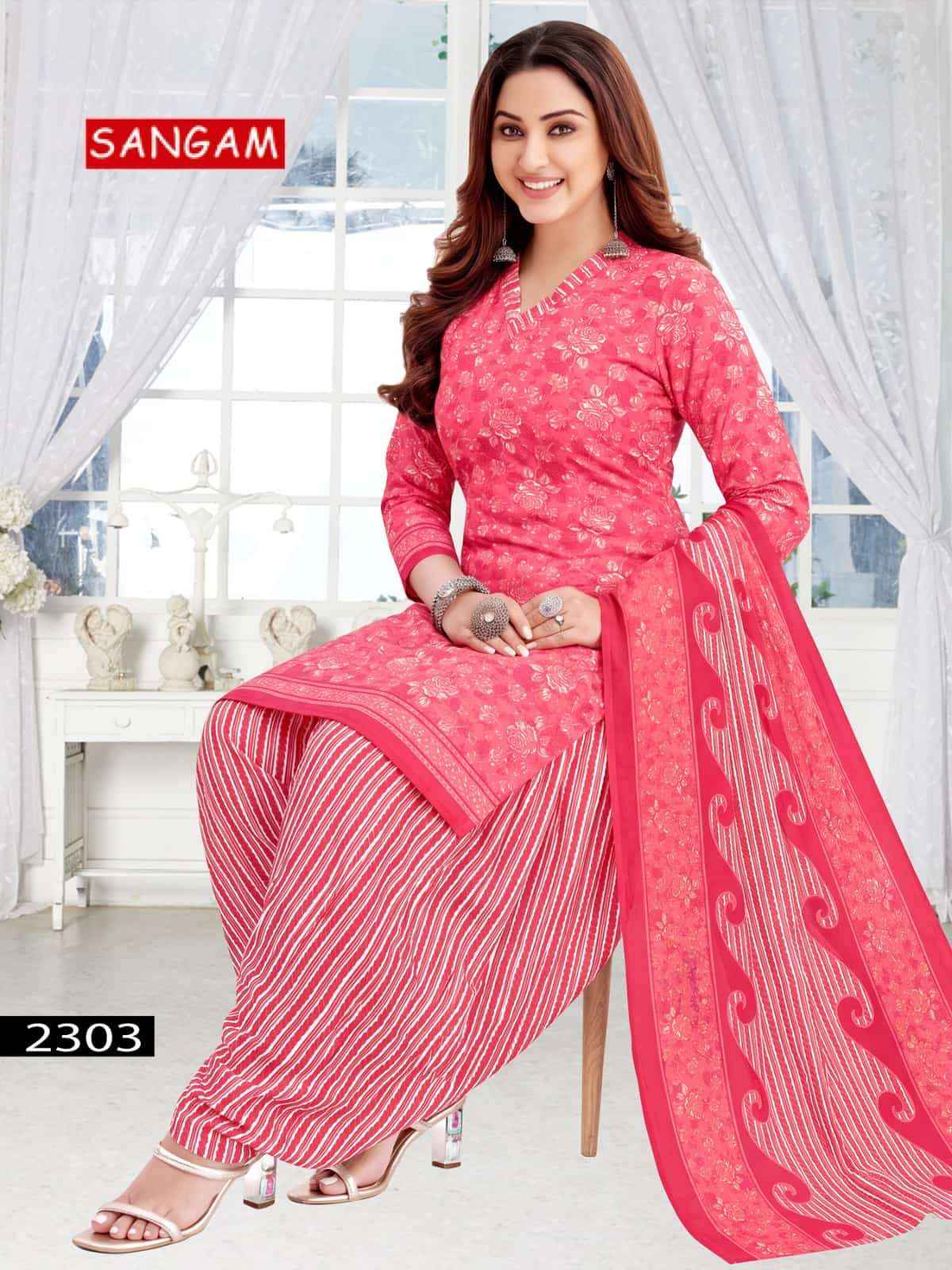 Vandana Fashion Sangam Vol 23 Printed Cotton Dress Material _ Wholesale Factory Rate ( 8 Pcs Catalog )