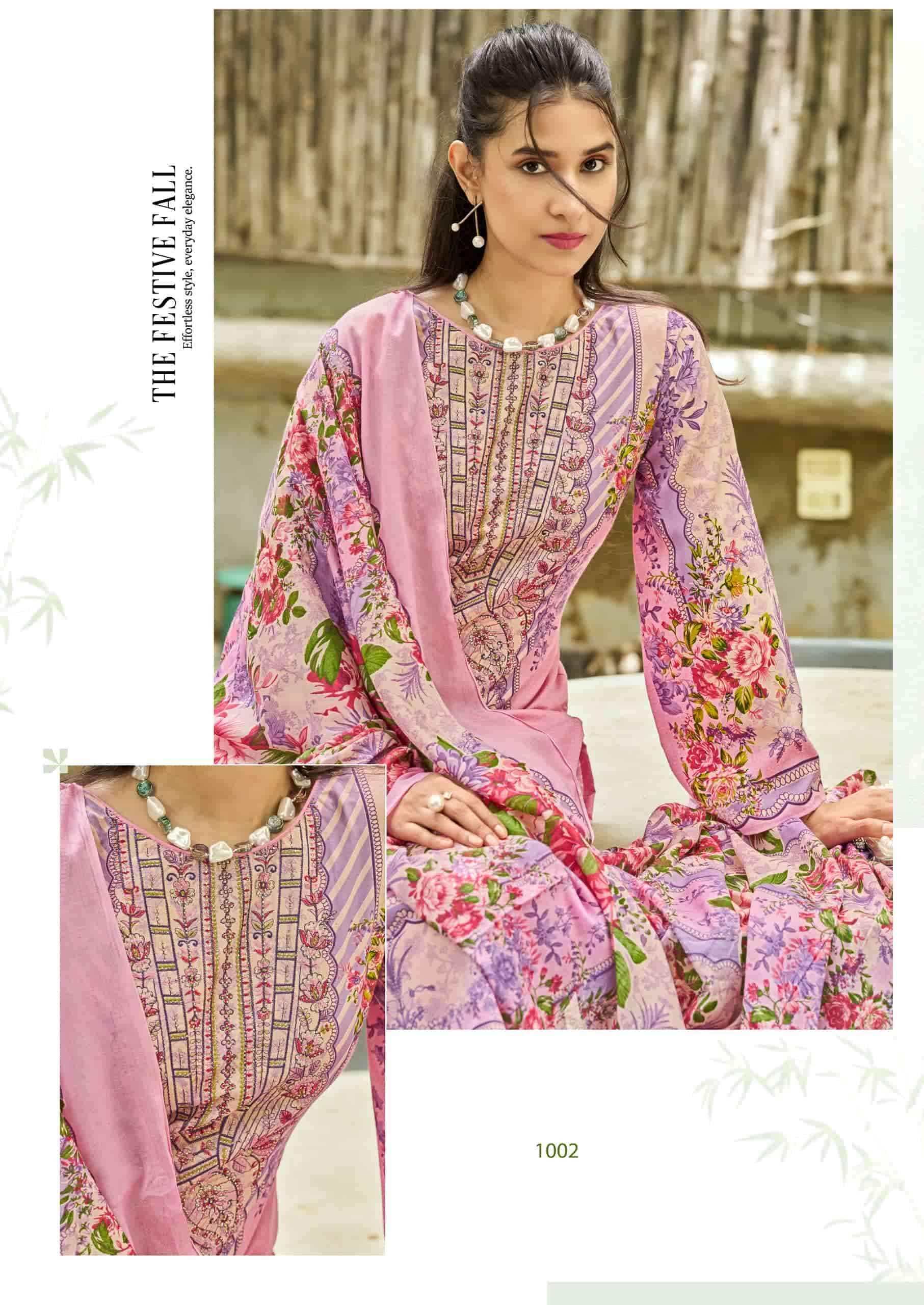 Vandana Fashion Yamini Vol 1 Fancy Cotton Dress Material _ Wholesale Factory Rate ( 8 Pcs Catalog )
