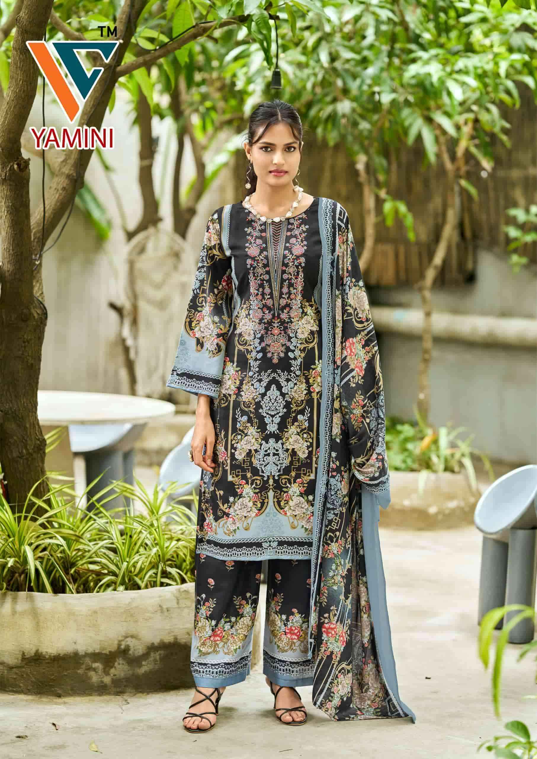 Vandana Fashion Yamini Vol 1 Fancy Cotton Dress Material _ Wholesale Factory Rate ( 8 Pcs Catalog )