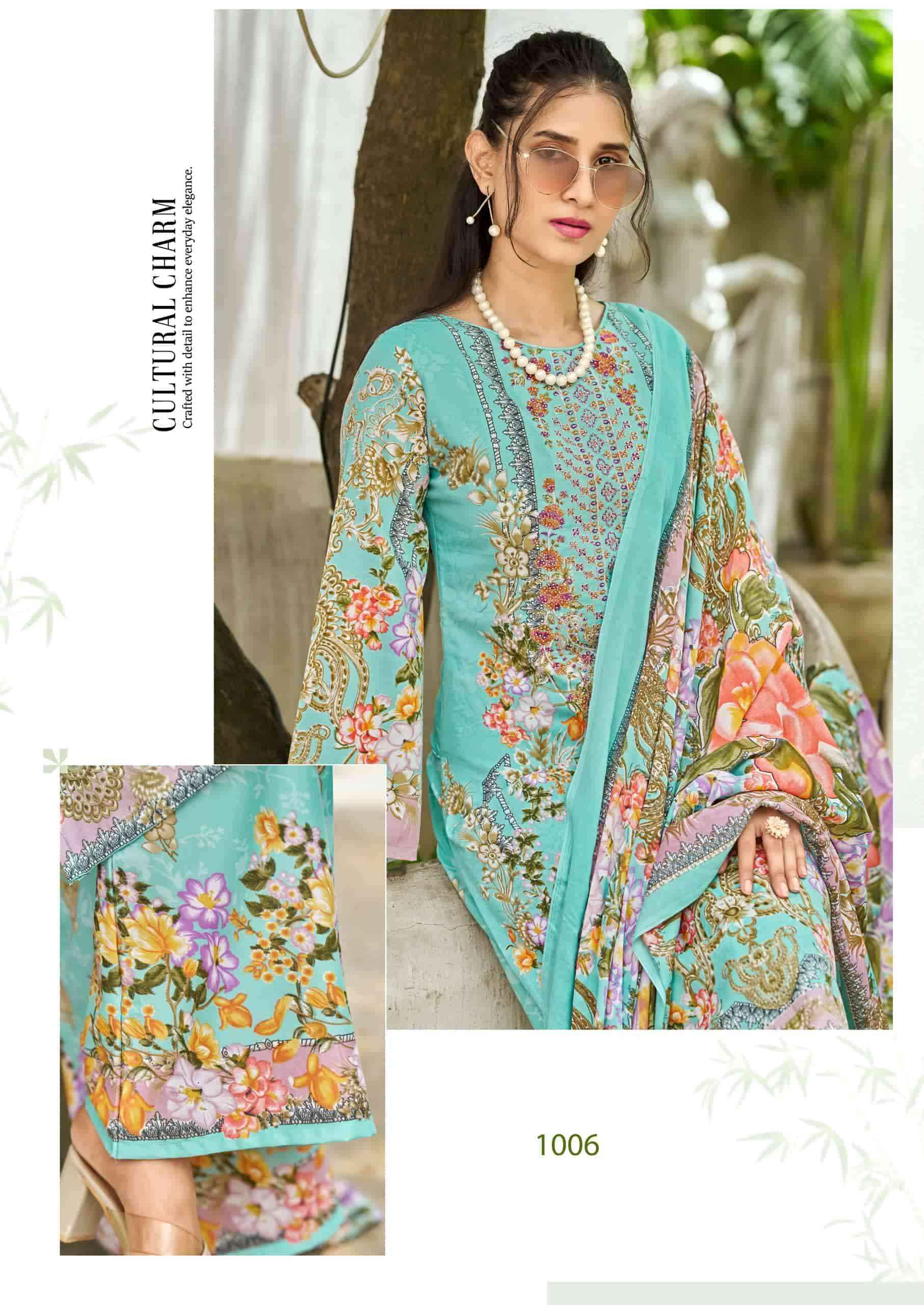 Vandana Fashion Yamini Vol 1 Fancy Cotton Dress Material _ Wholesale Factory Rate ( 8 Pcs Catalog )