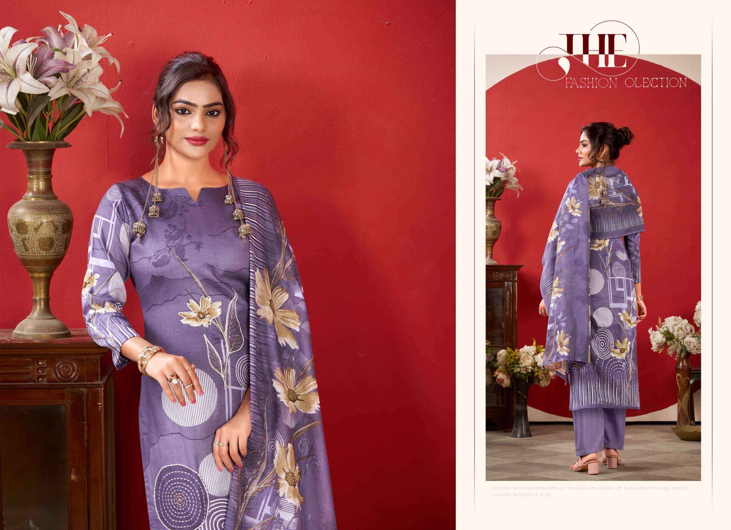 Zulfat Roshni Vol 2 Pure Jam Cotton Dress Material _ Wholesale Factory Rate ( 4 Pcs Catalog )