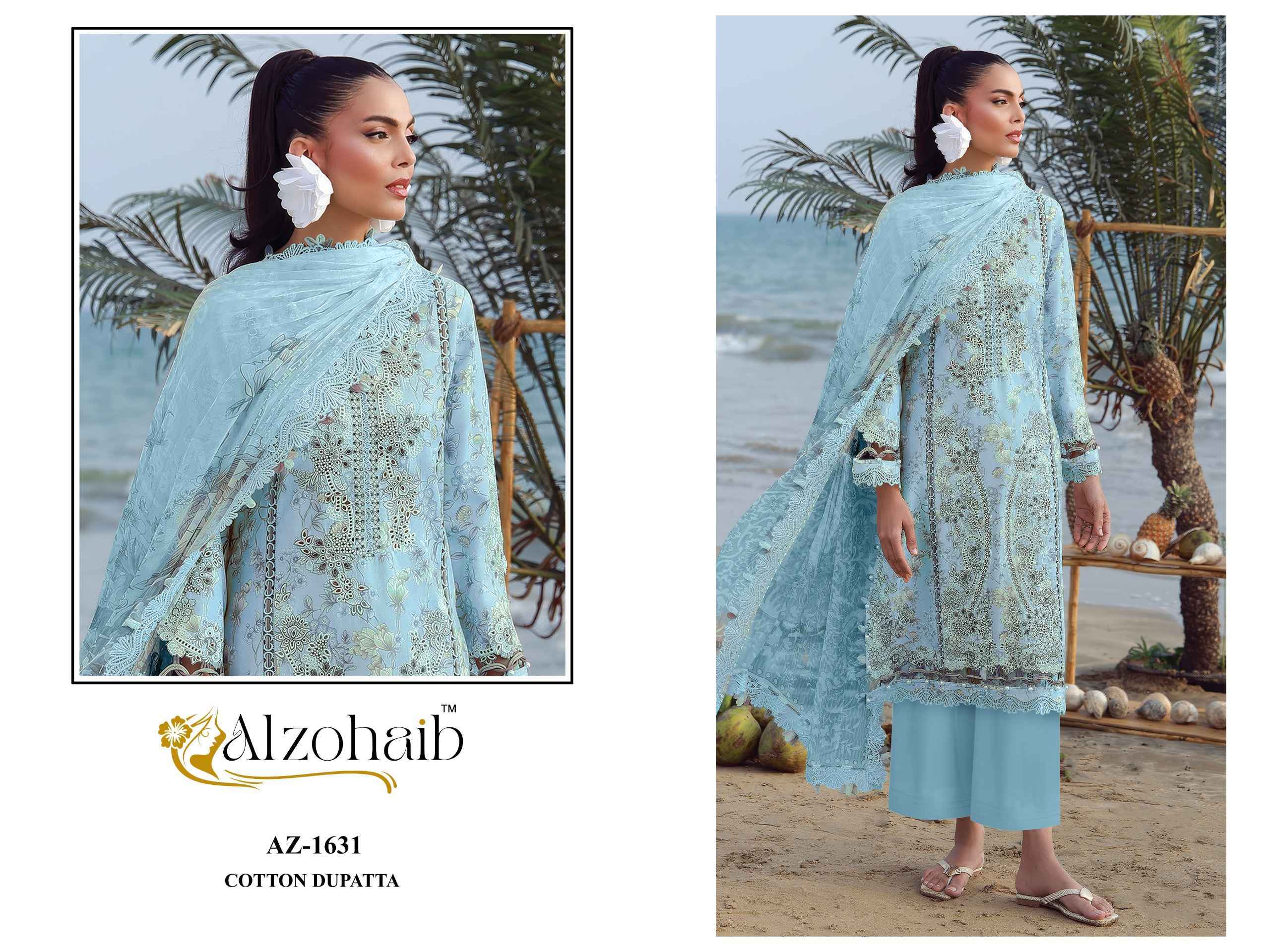 Al Zohaib Elaf Vol 1 Cotton Dress Material 4 pcs Catalog