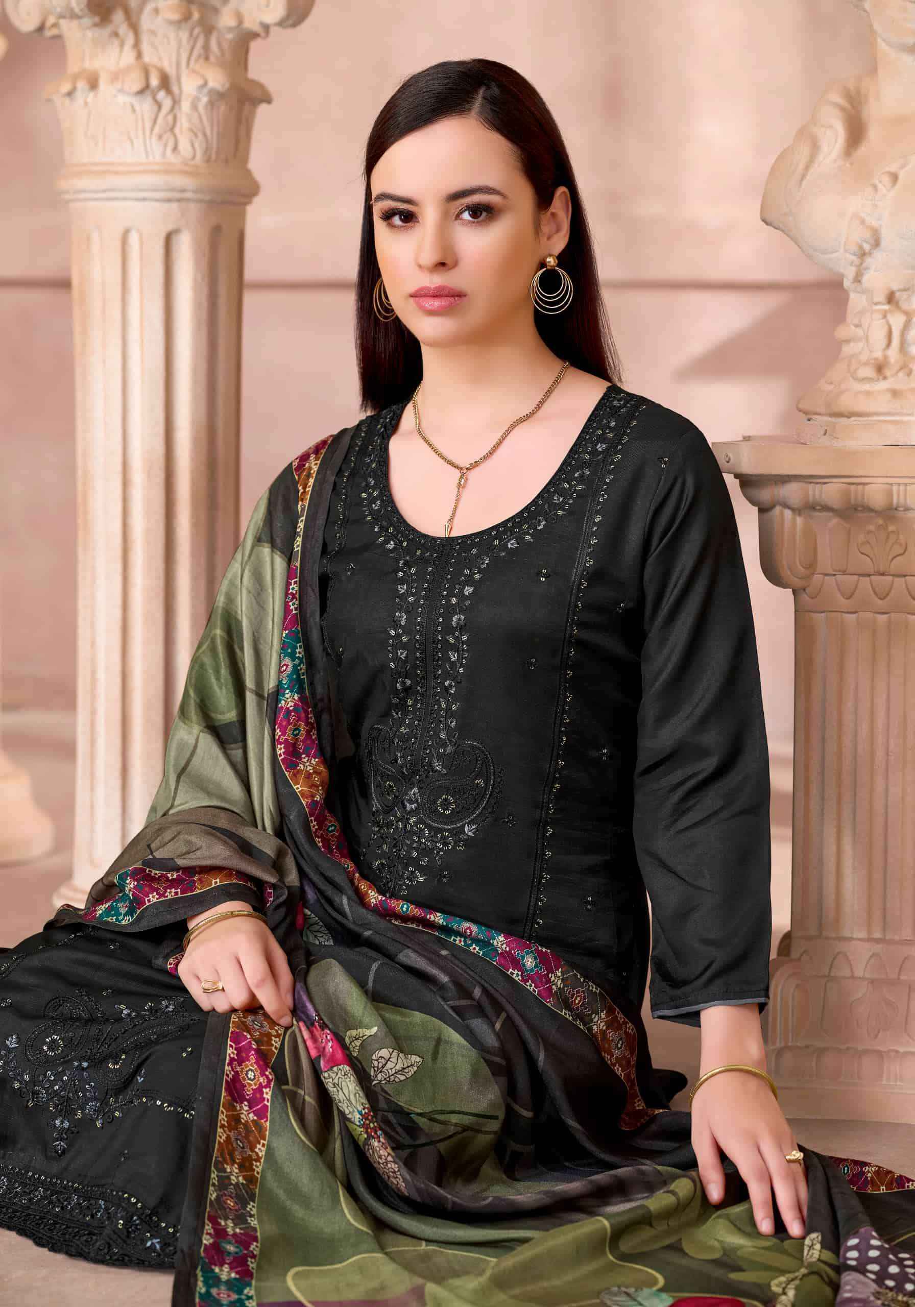 Alok Suit Desi Girl Edition 8 Muslin Dress Material 6 Pcs Catalogue