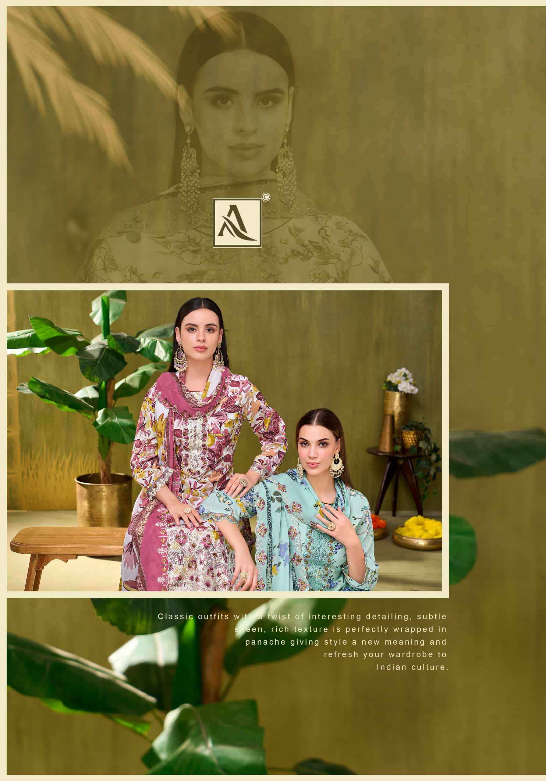Alok Suit Hum Dum Pure Cotton Dress Dress Material 8 Pcs Catalog