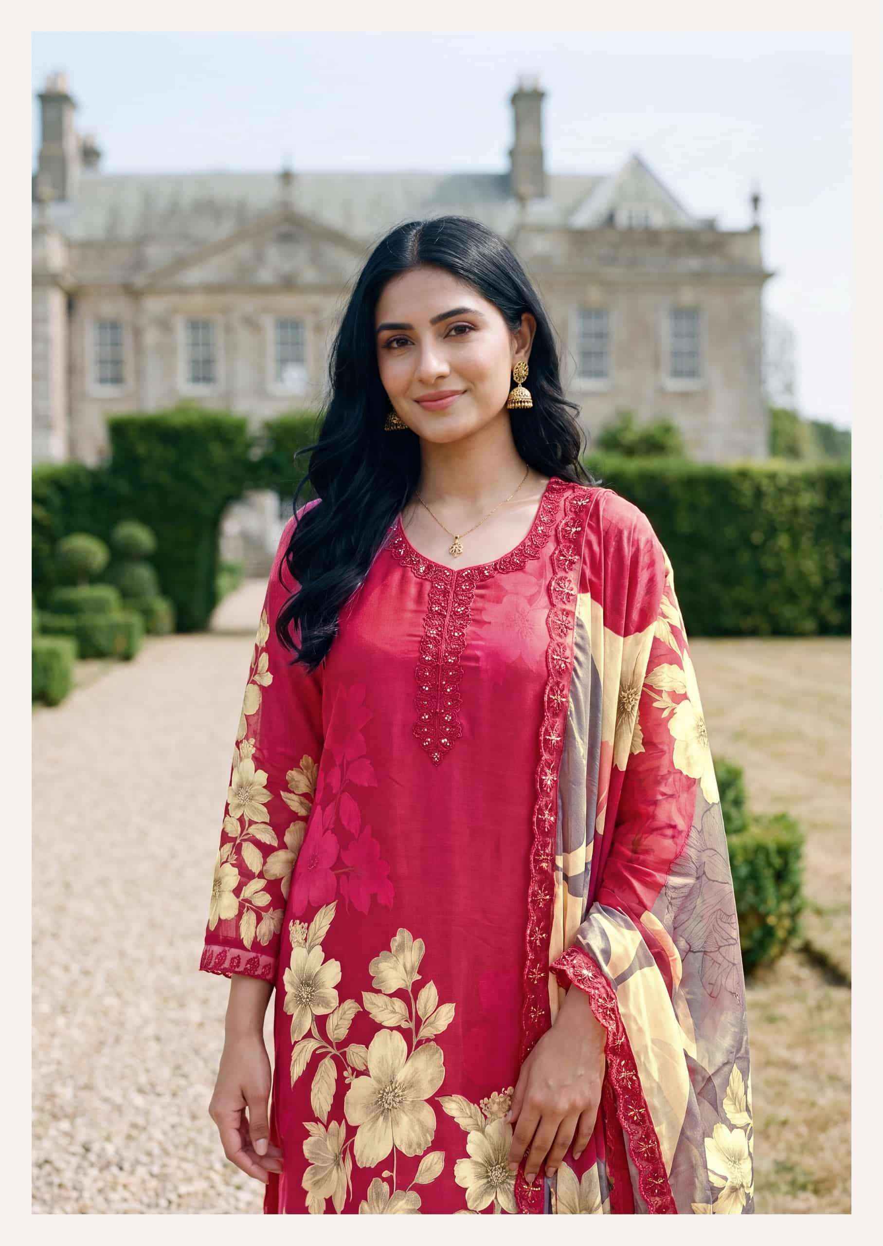 Alok Suit Liliana Premium Muslin Dress Material 6 Pcs Catalog Online