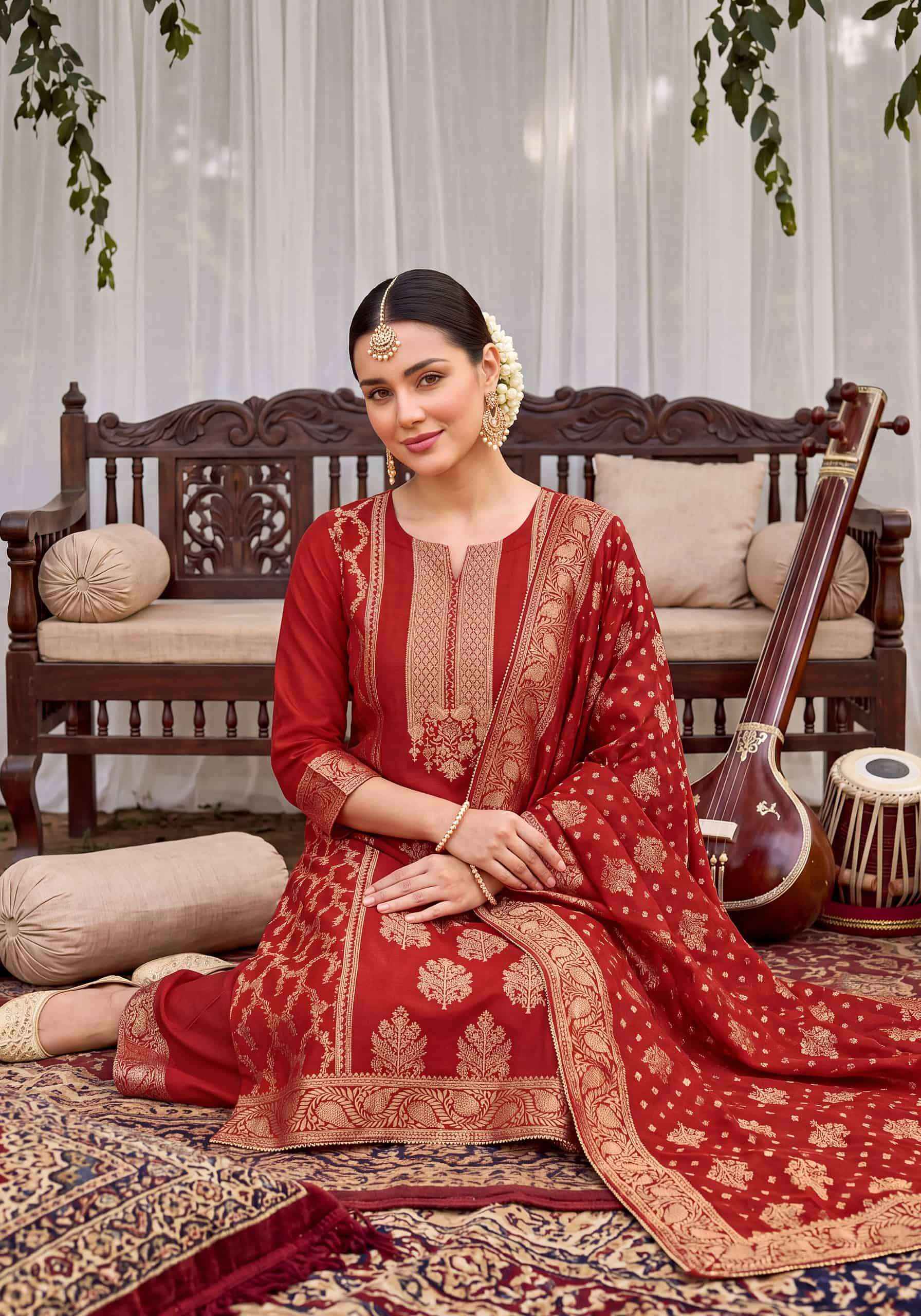 Alok Suit Sargun Edition 8 Premium Ladies Dress 6 Pcs Catalogue