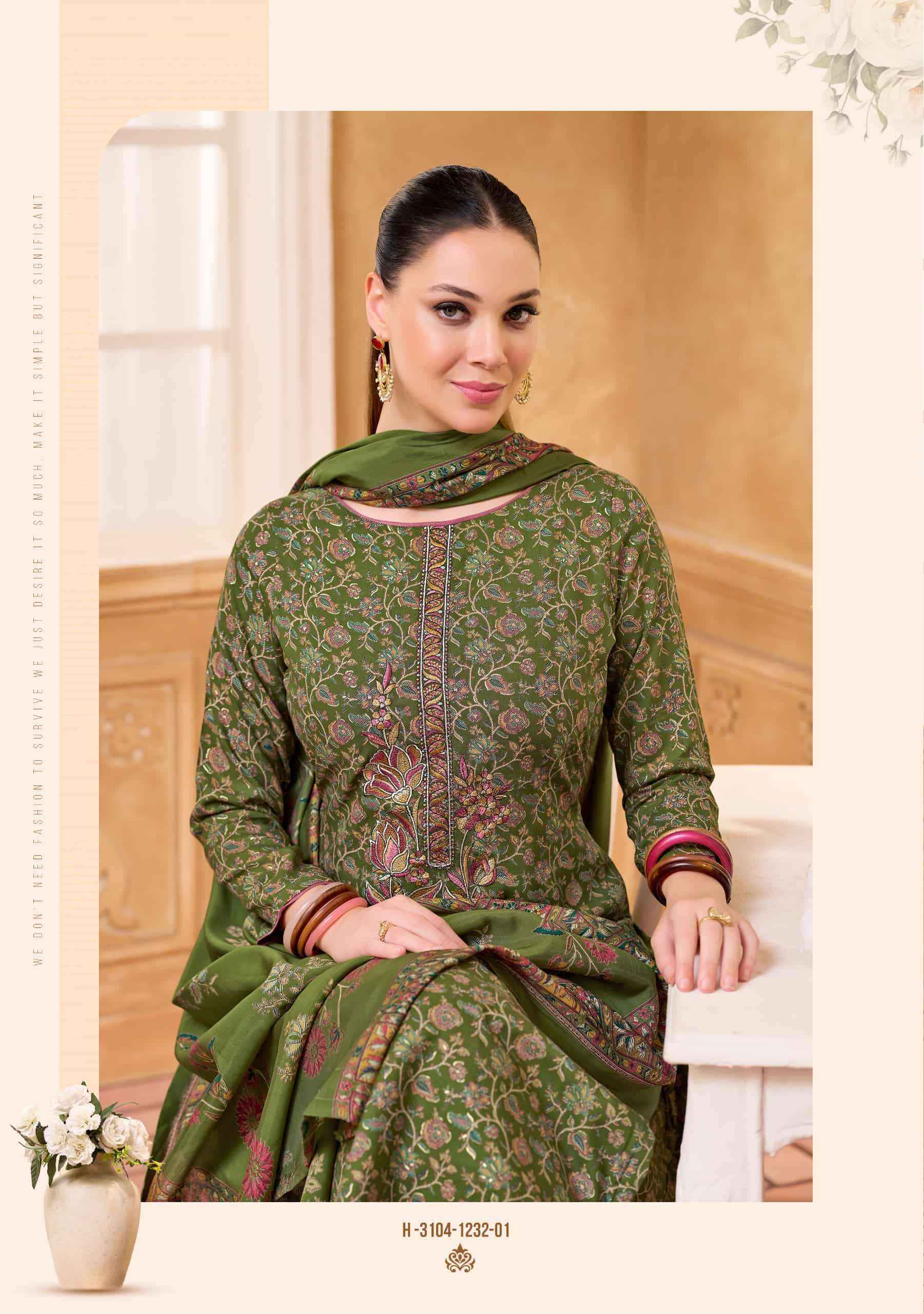 Alok Suit Zarina Edition 21 Unstitch Dress Material 6 Pcs Catalog