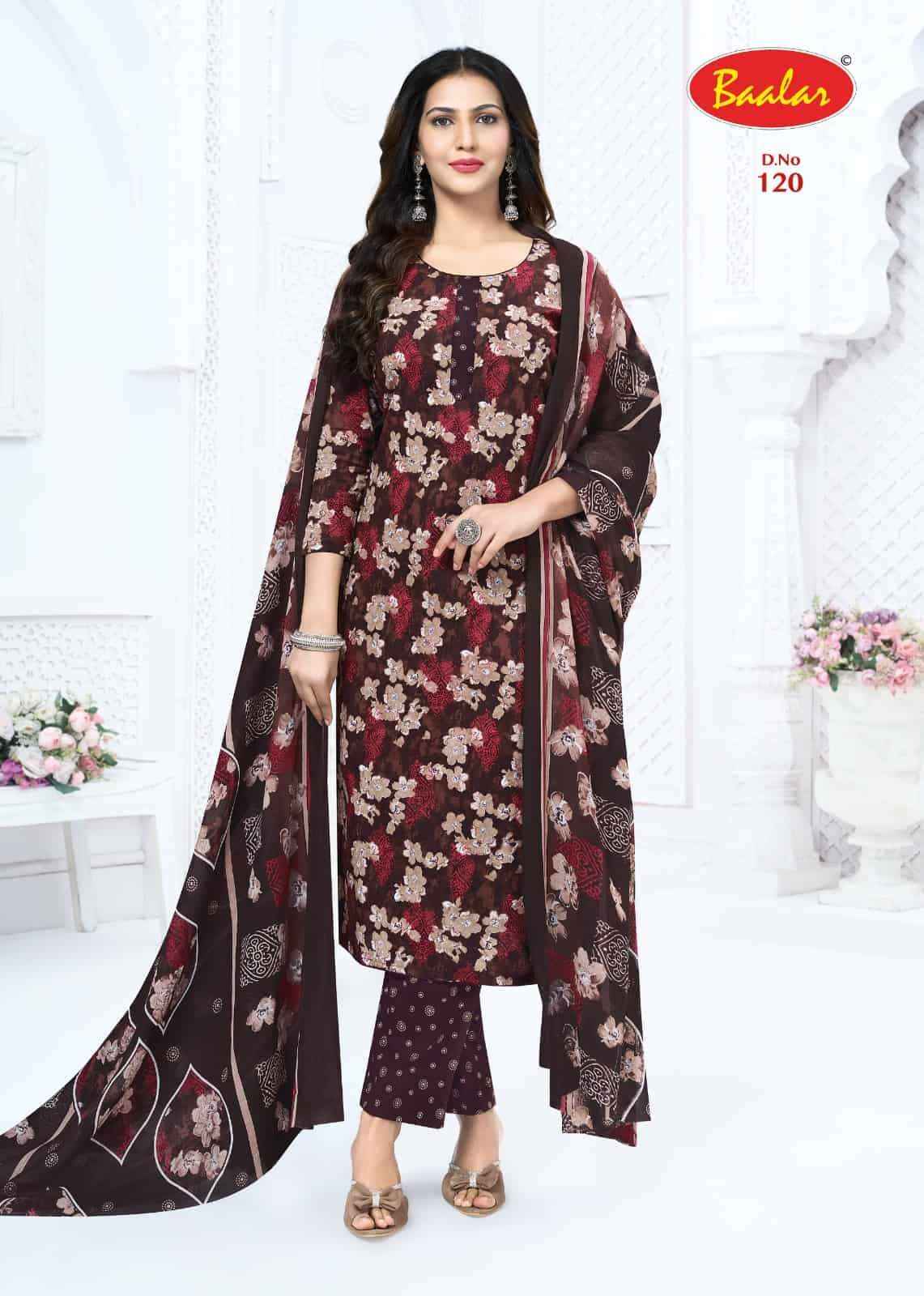 Baalar Zeenat Vol 1 Premium Wear Cotton Dress Material 15 Pcs Catalog