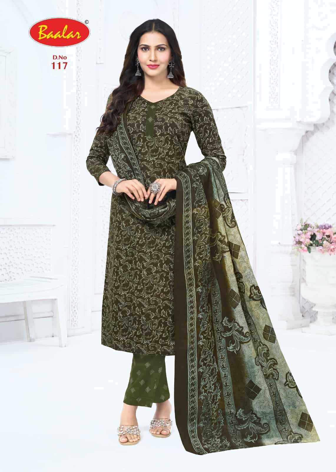 Baalar Zeenat Vol 1 Premium Wear Cotton Dress Material 15 Pcs Catalog