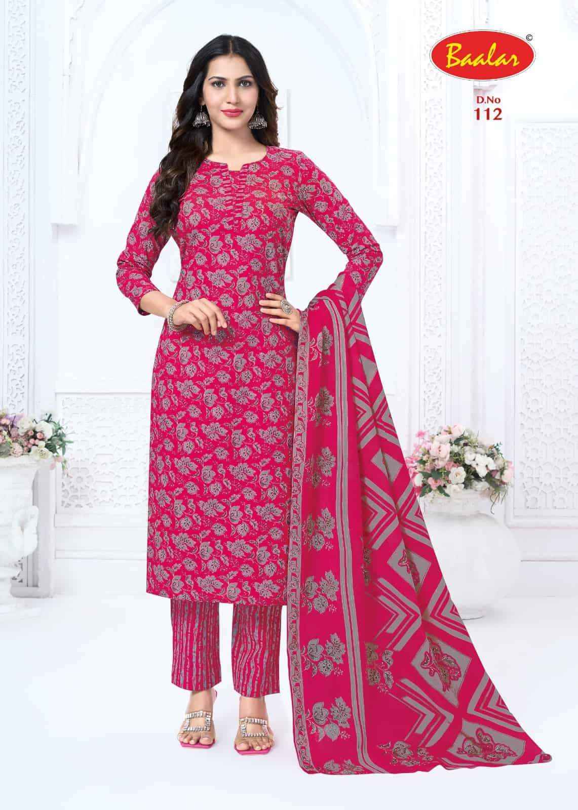 Baalar Zeenat Vol 1 Premium Wear Cotton Dress Material 15 Pcs Catalog