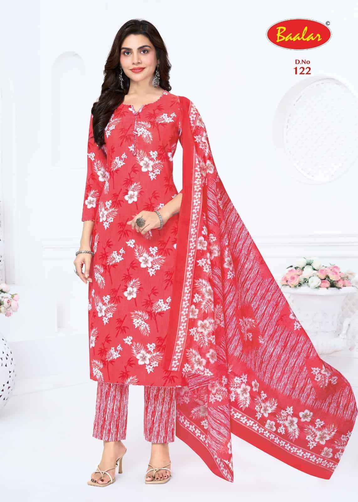 Baalar Zeenat Vol 1 Premium Wear Cotton Dress Material 15 Pcs Catalog