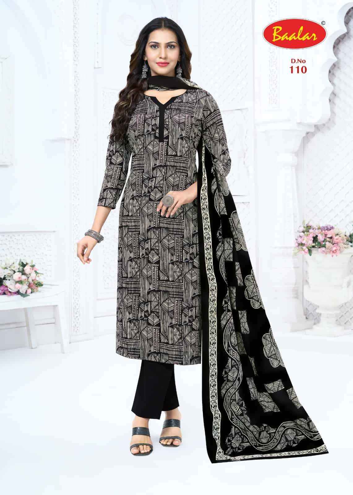 Baalar Zeenat Vol 1 Premium Wear Cotton Dress Material 15 Pcs Catalog